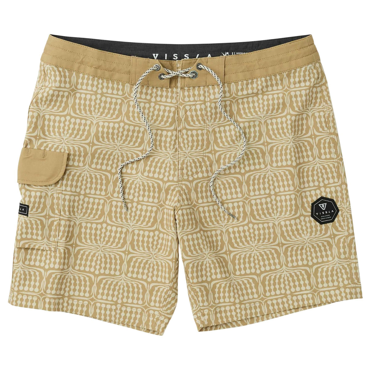 Vissla Atomic Palms Ecolastic Boardshort- Men's - Als.com