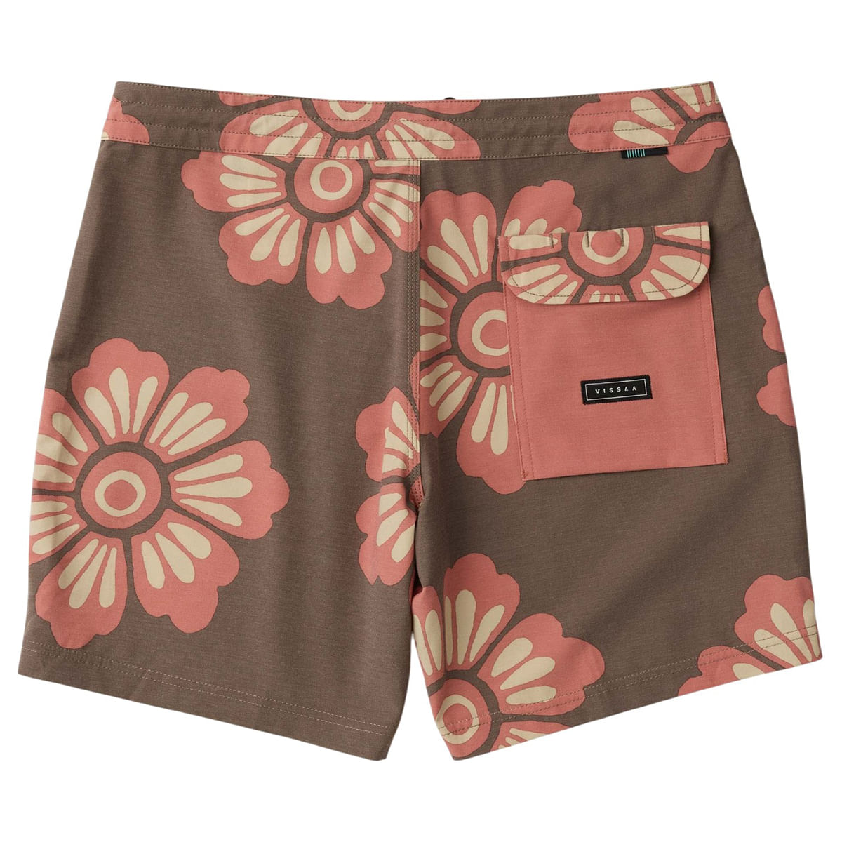 Vissla Keana Boardshort - Men's - Dark Earth 30 17.5" Outseam