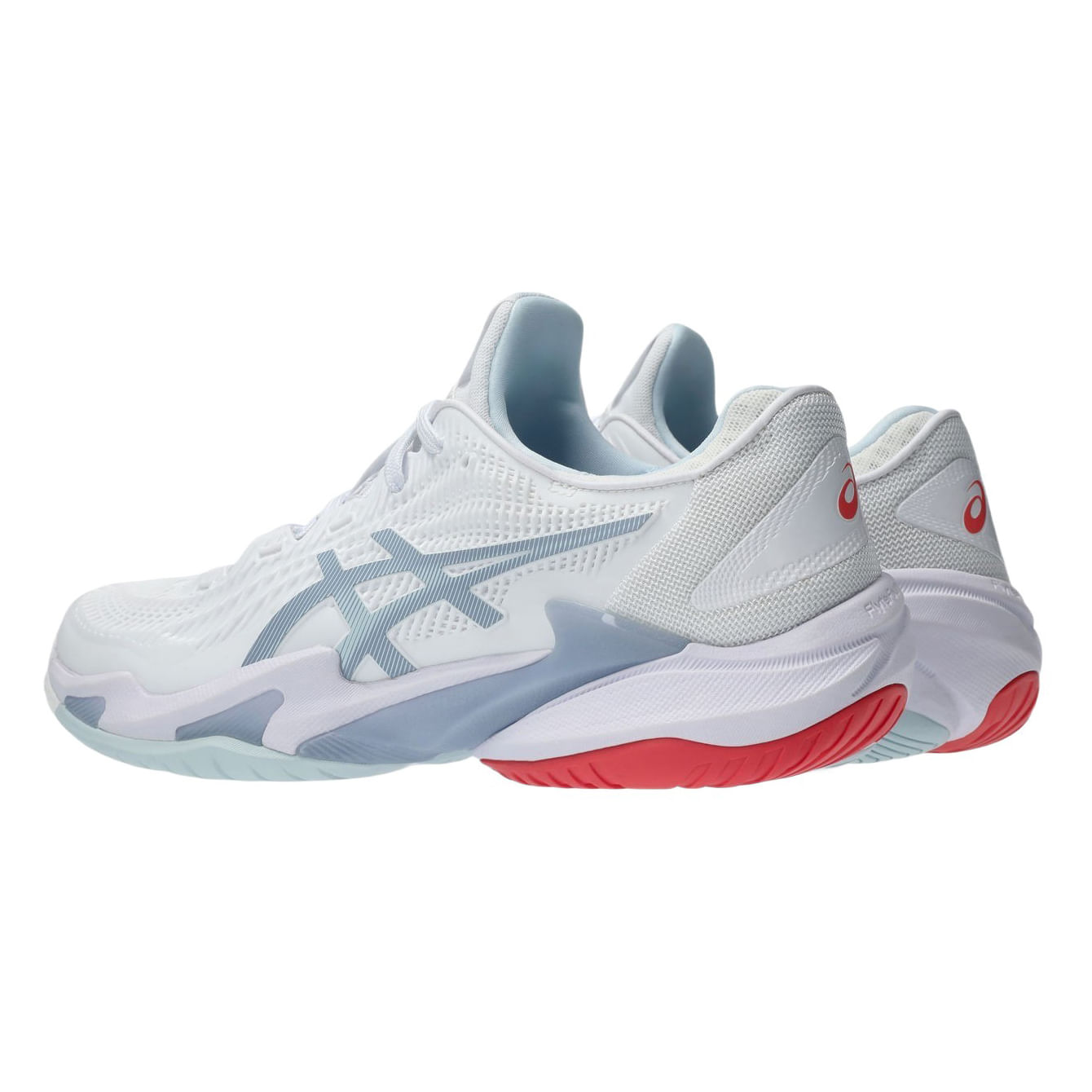 ASICS Court FF 3 Tennis Shoe - Women's - White / Sky 7.5 Regular