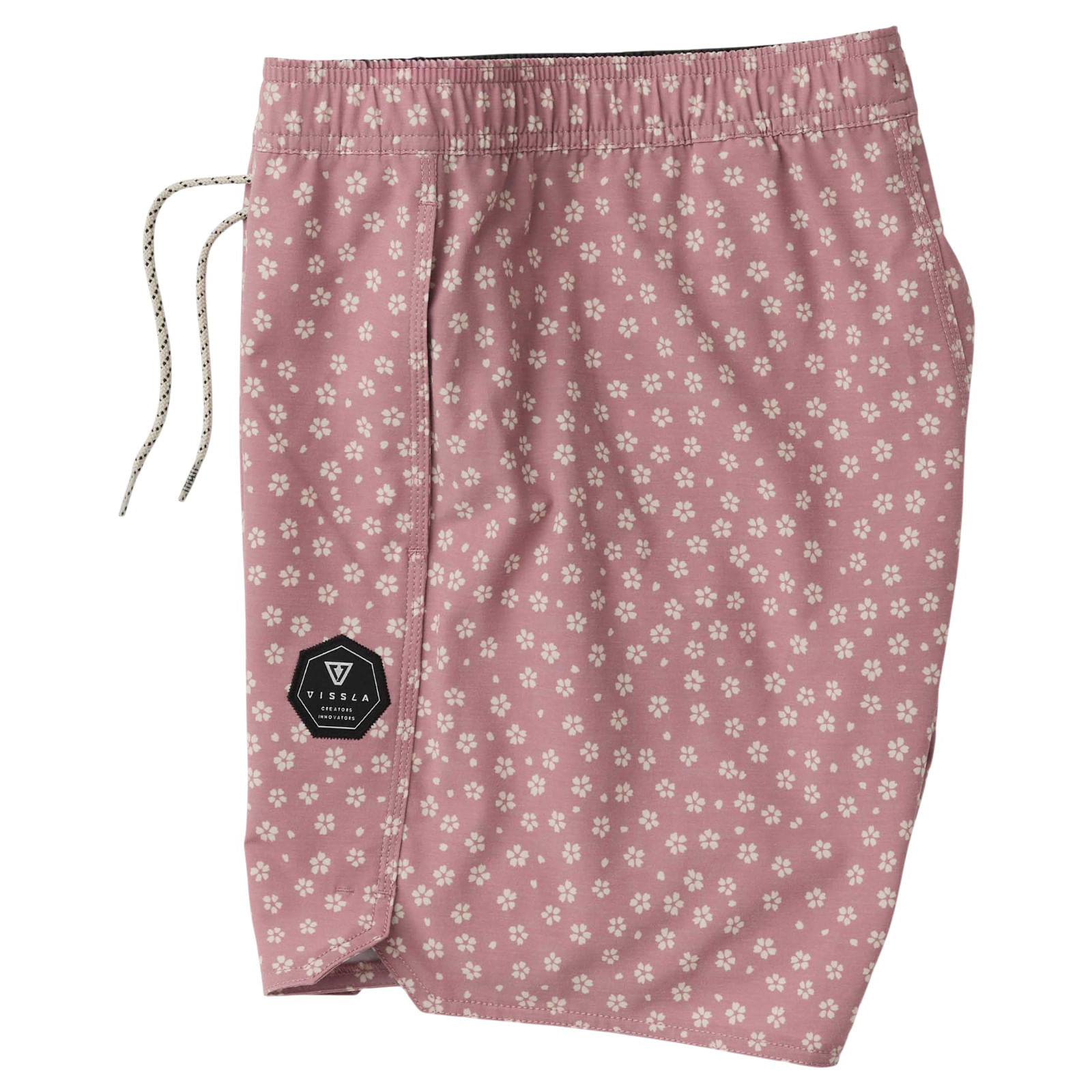 Vissla Bongos Ecolastic Swim Trunk - Men's - Rose S 16.5" Outseam