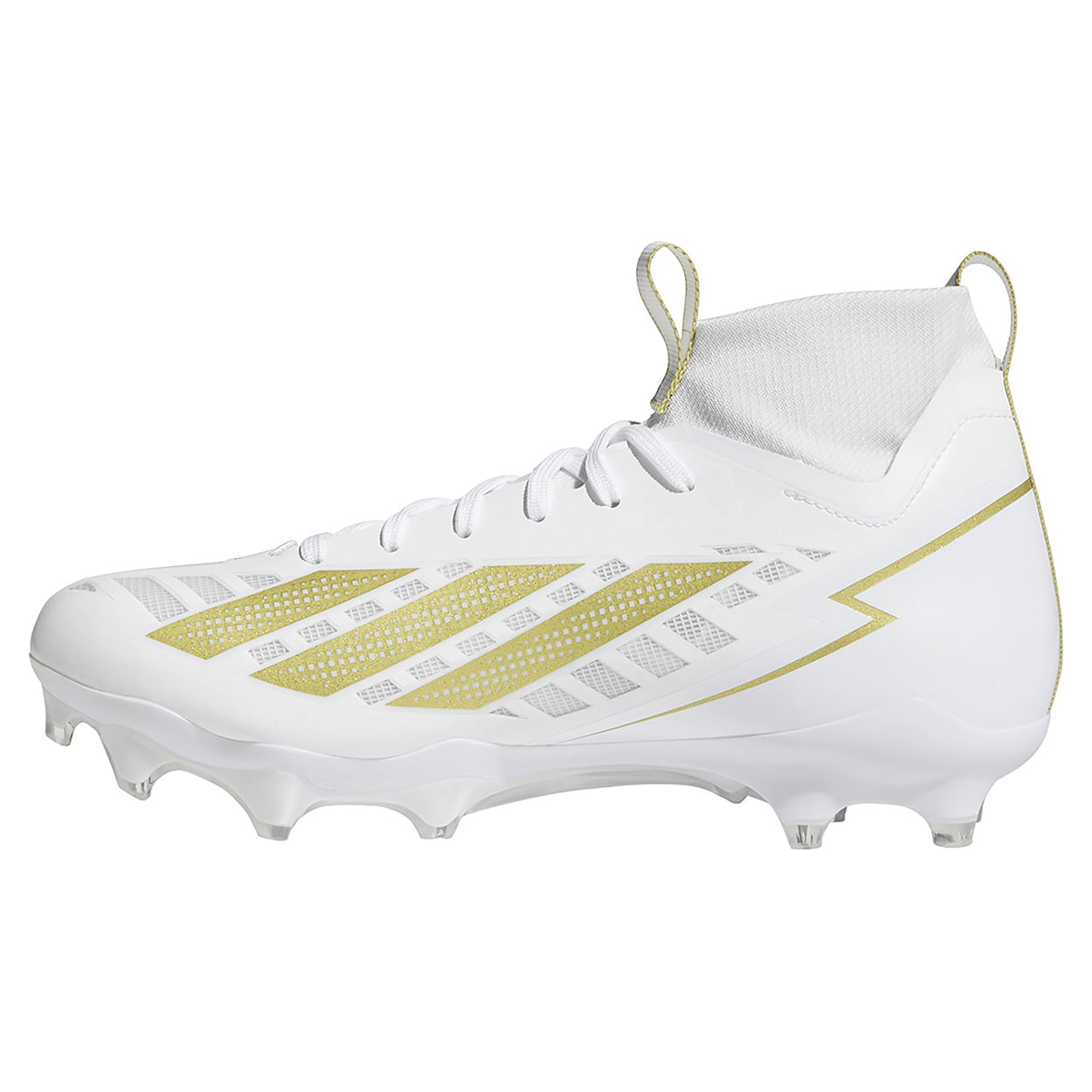 adidas-Adizero-Impact-II-Football-Cleat---Men-s-Footwear-White---Gold-Metallic---Footwear-White