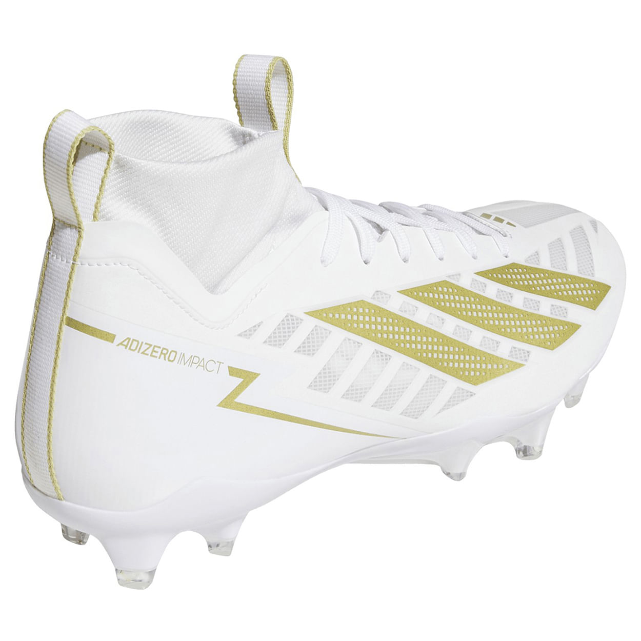 adidas-Adizero-Impact-II-Football-Cleat---Men-s-Footwear-White---Gold-Metallic---Footwear-White