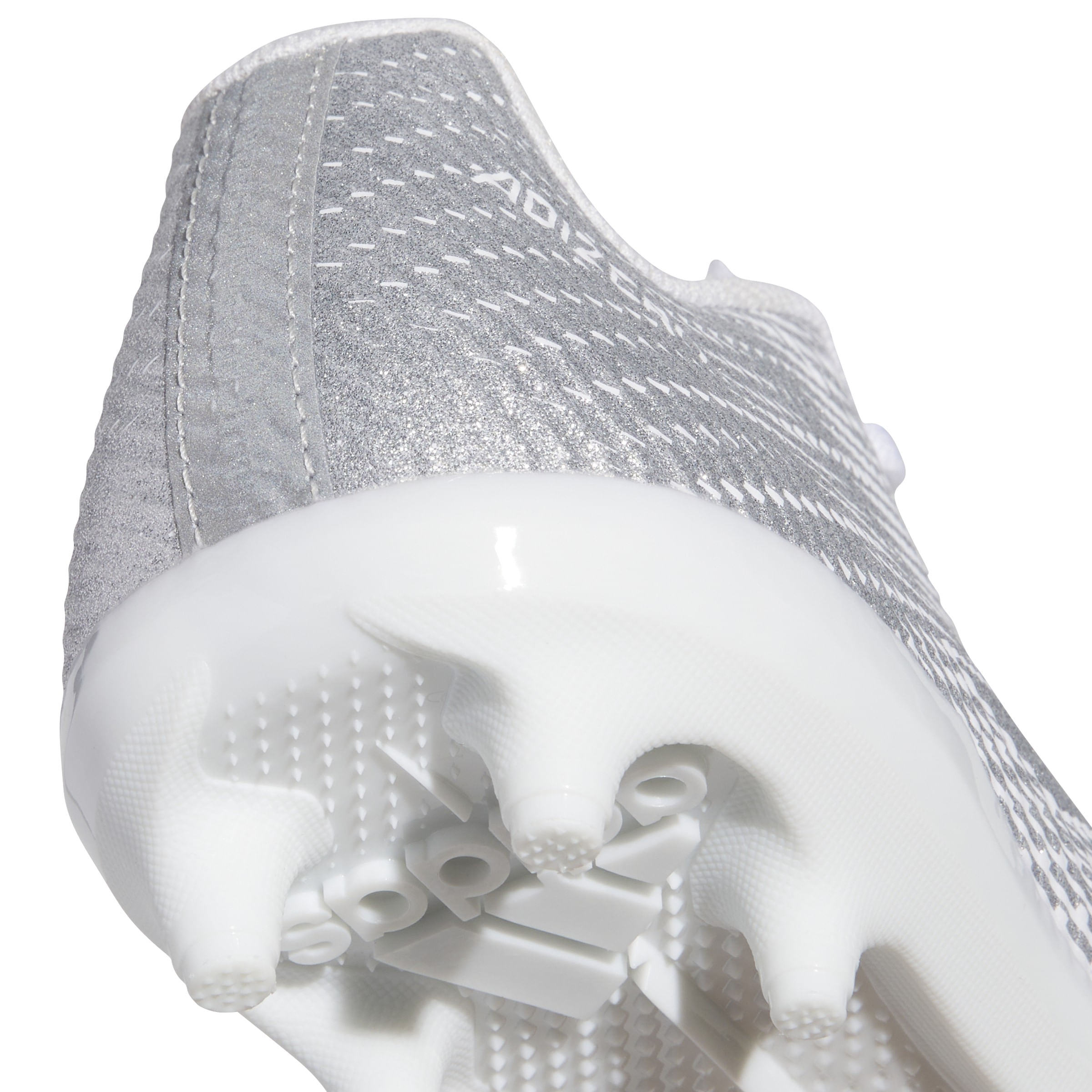 adidas Adizero Electric.2 II Football Cleat - Kids' - Footwear White / Silver Metallic / Footwear White 6Y
