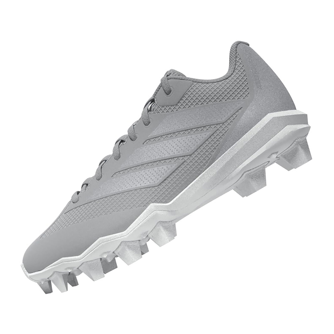 adidas-Adizero-Impact-2.0-Molded-Baseball-Cleat---Kids--Team-Light-Grey---Silver-Metallic---Footwear-White