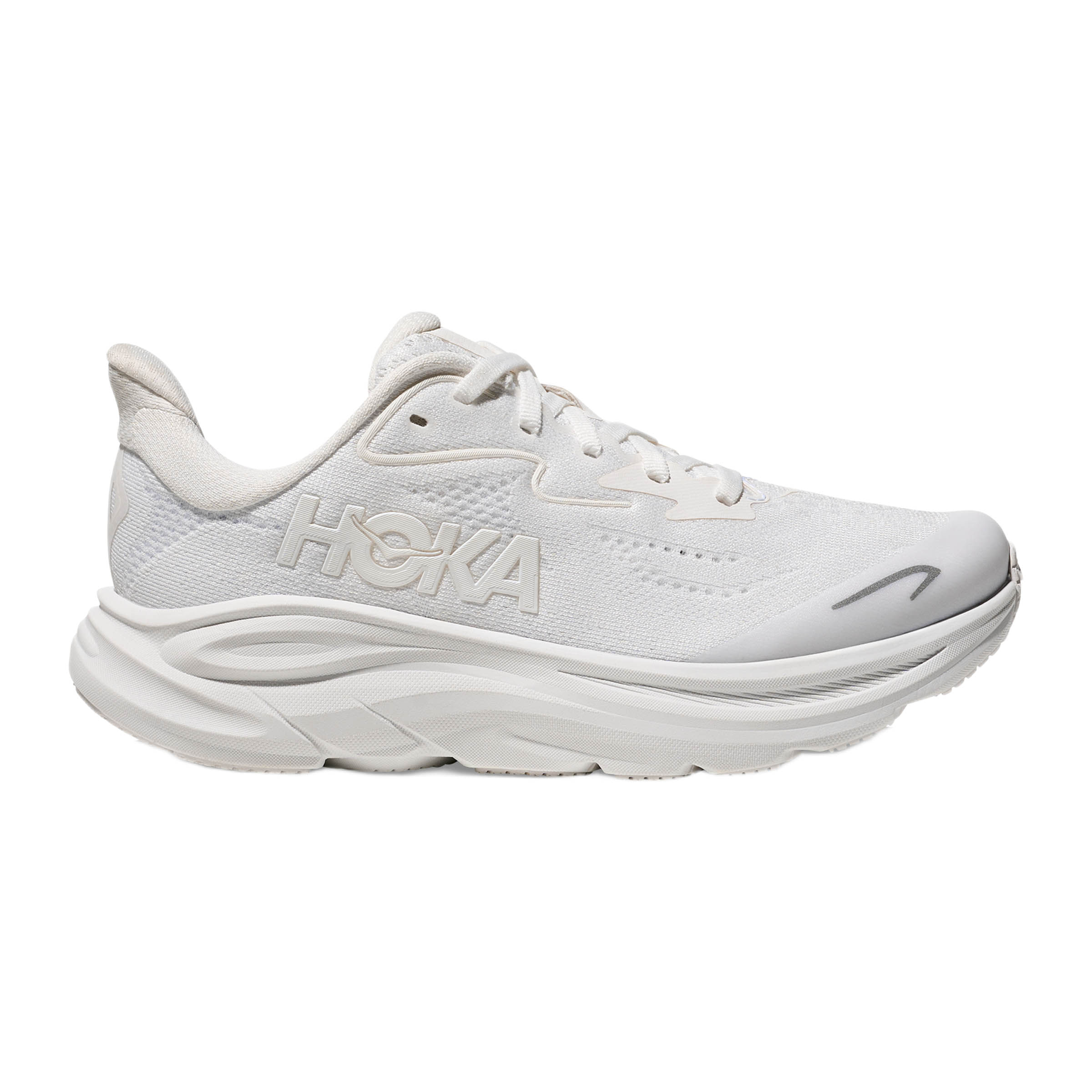 HOKA-Clifton-10-Running-Shoe---Youth-White---White