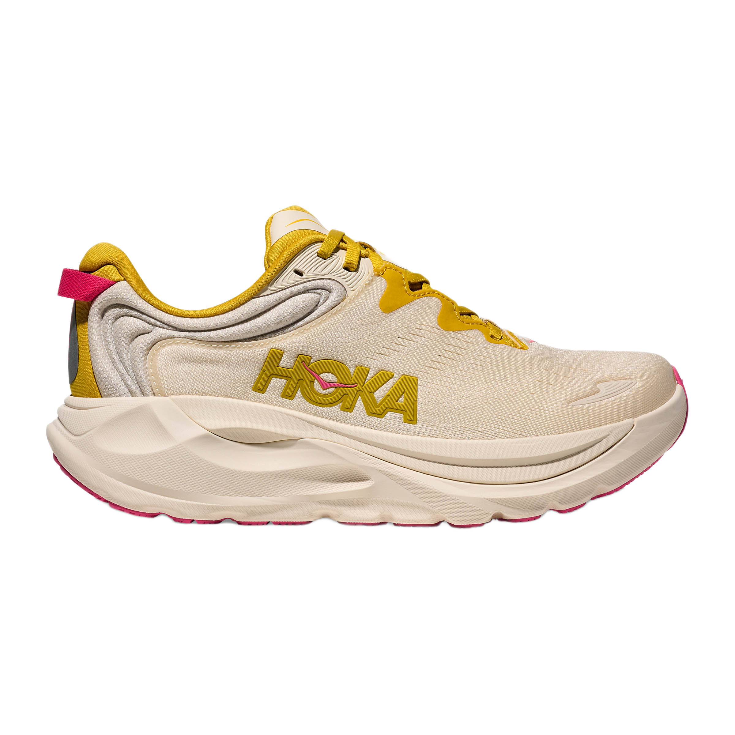 HOKA-Gaviota-6-Running-Shoe---Women-s-Birch---Yellow-Gold
