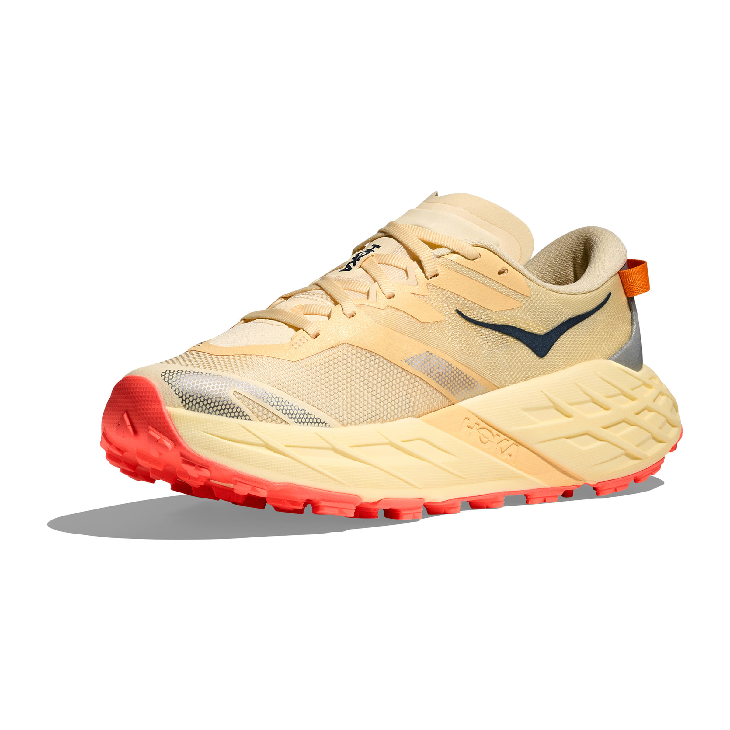 HOKA-Speedgoat-7-Trail-Running-Shoe---Women-s-Vintage-Yellow---Neon-Flame