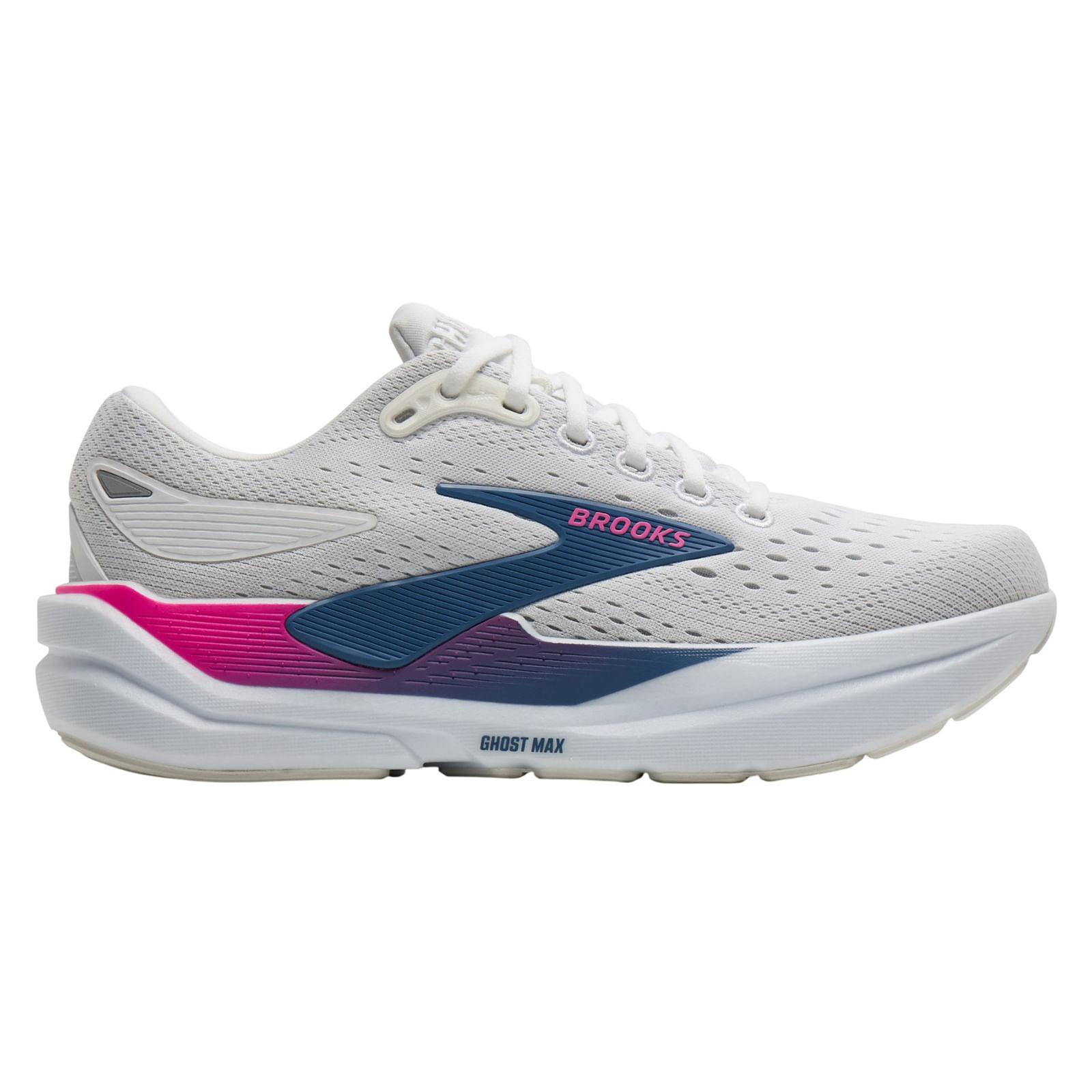 Brooks-Ghost-Max-3-Running-Shoe---Women-s-White---Moonlight---Pink