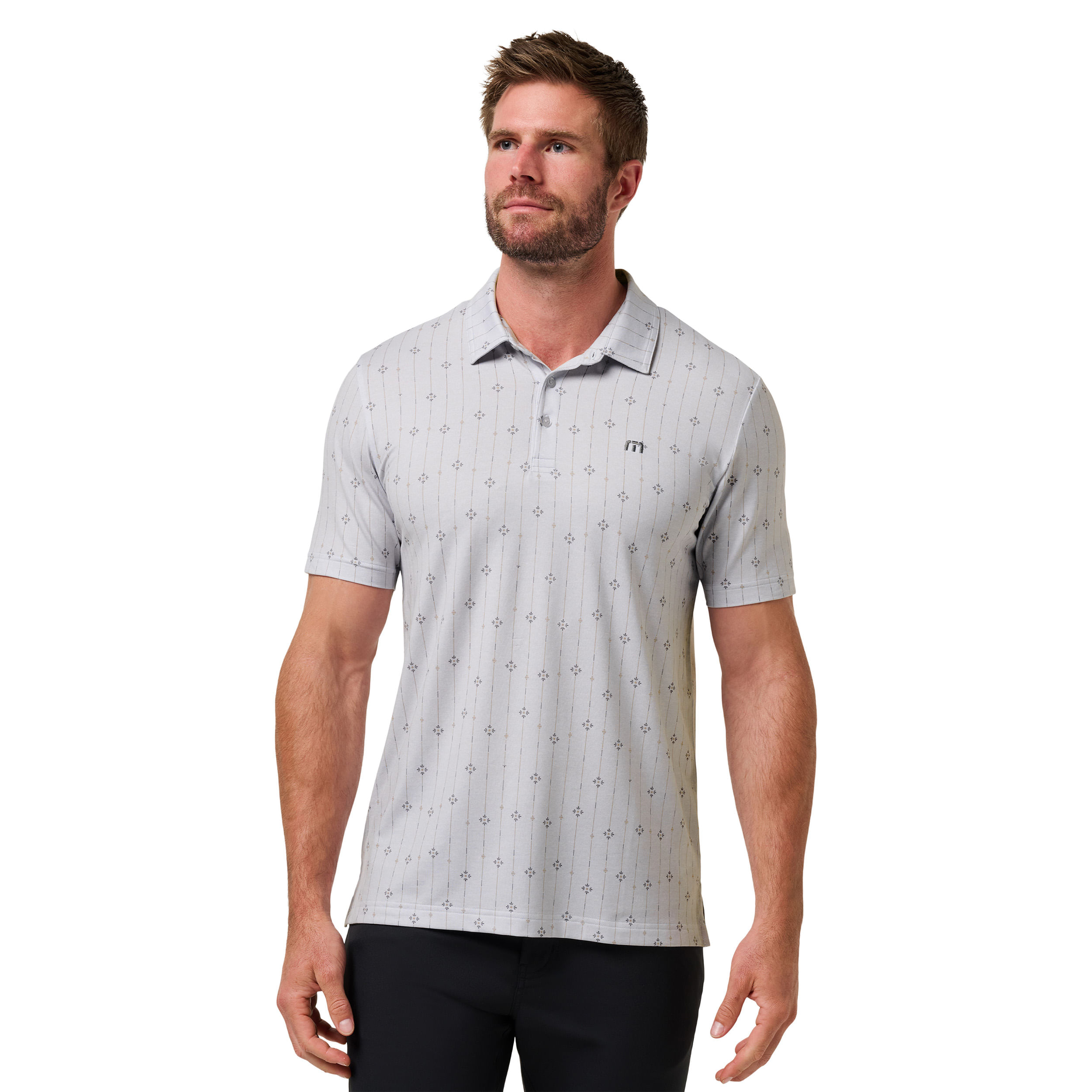 Transport X CLUBHAUS Laurel Polo グレーSサイズ TravisMathew Oceanside Solid Polo | Product | SanMar