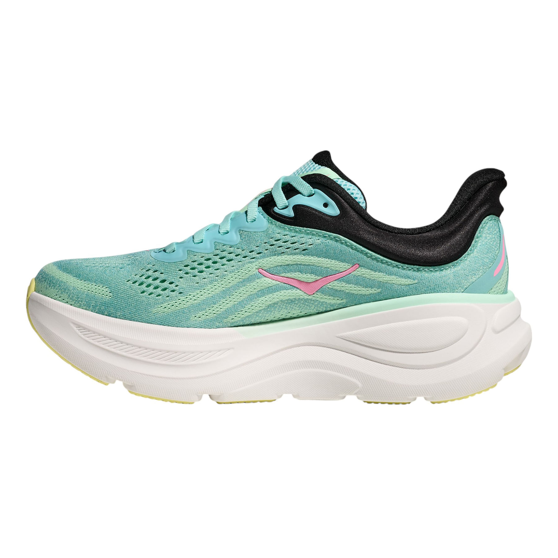 HOKA-Bondi-9-Running-Shoe---Women-s-Blue-Spark---Mint-Fluorite