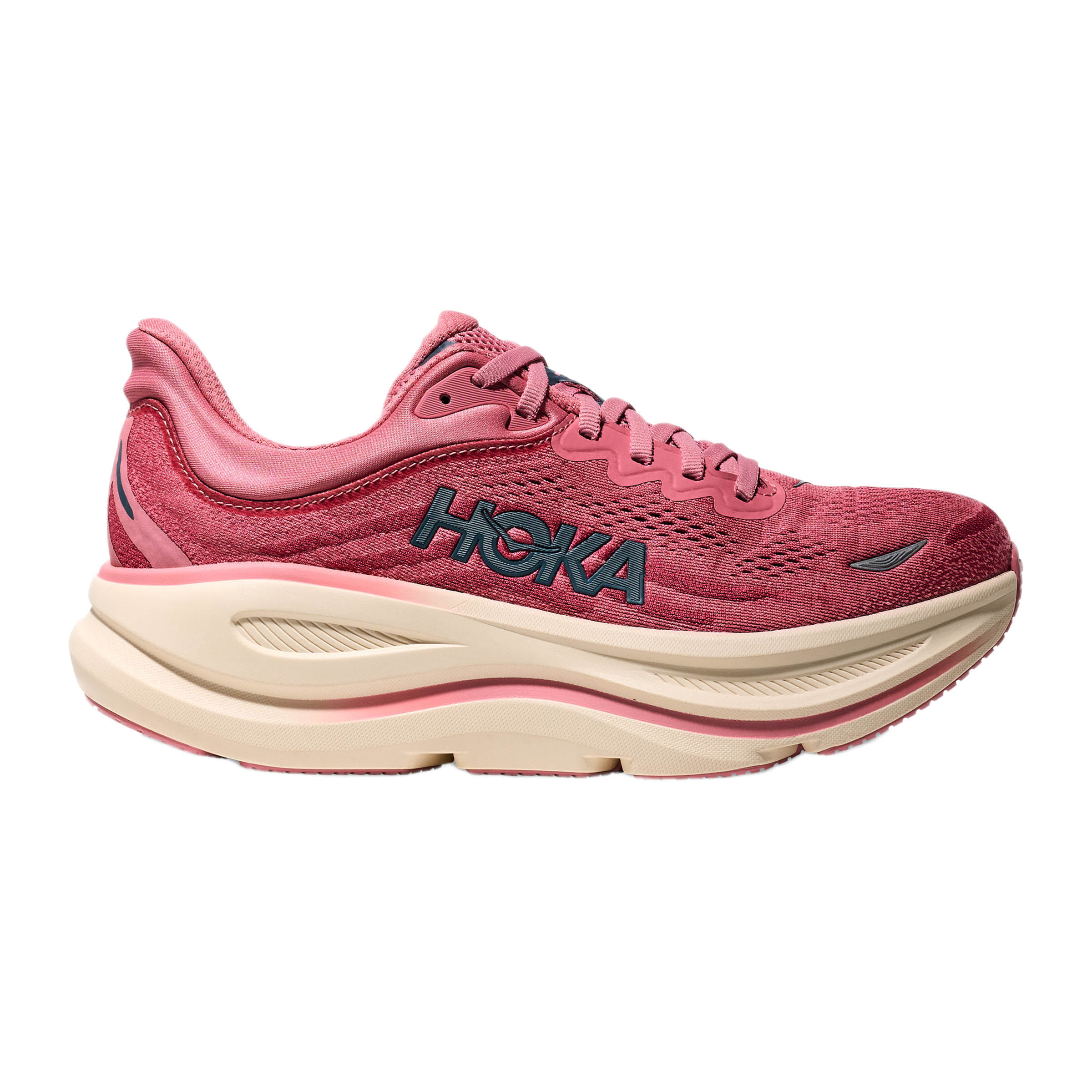 HOKA-Bondi-9-Running-Shoe---Women-s-Lingonberry---Cranberry