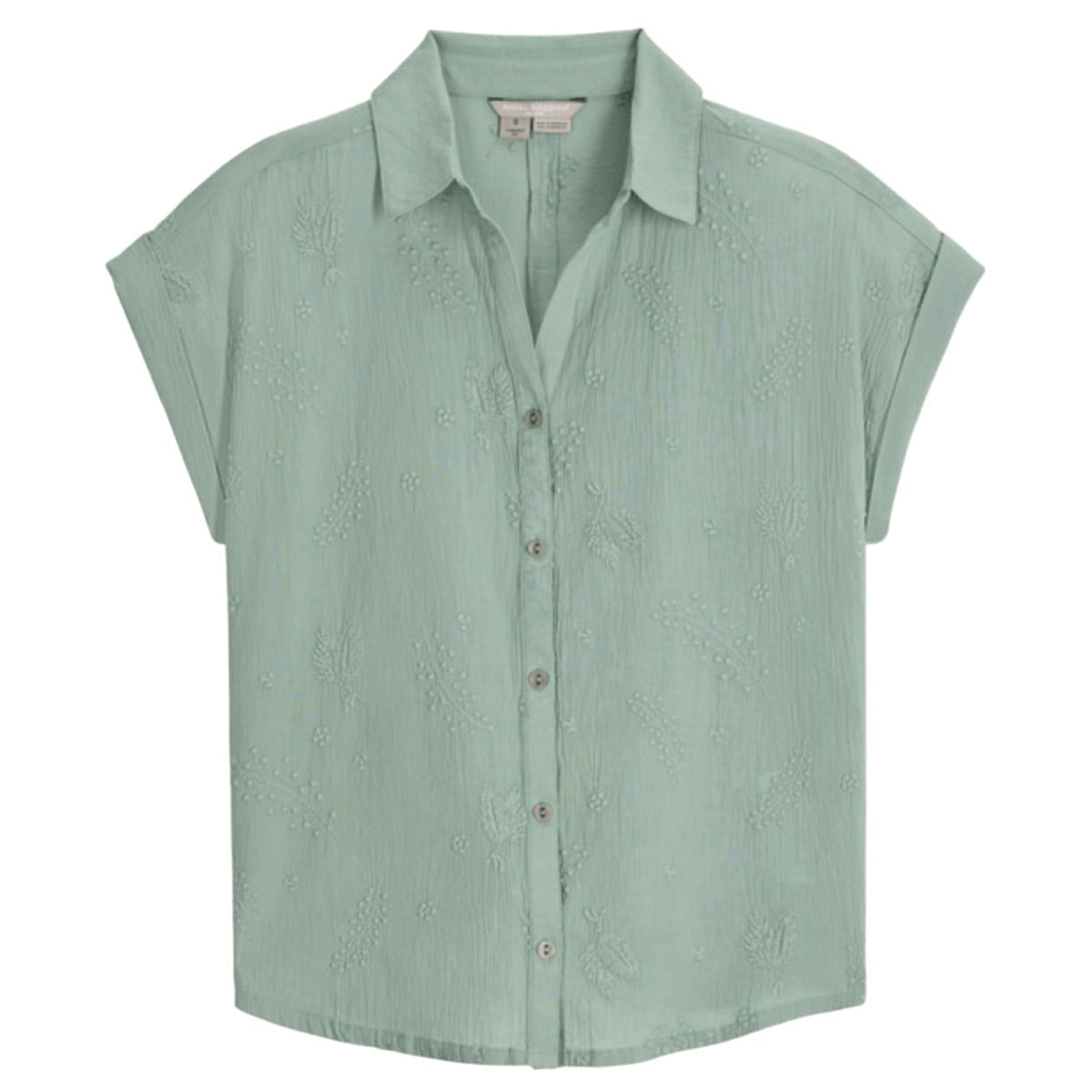 Royal-Robbins-Oasis-Short-Sleeve-Shirt---Women-s-Sage-Leaf