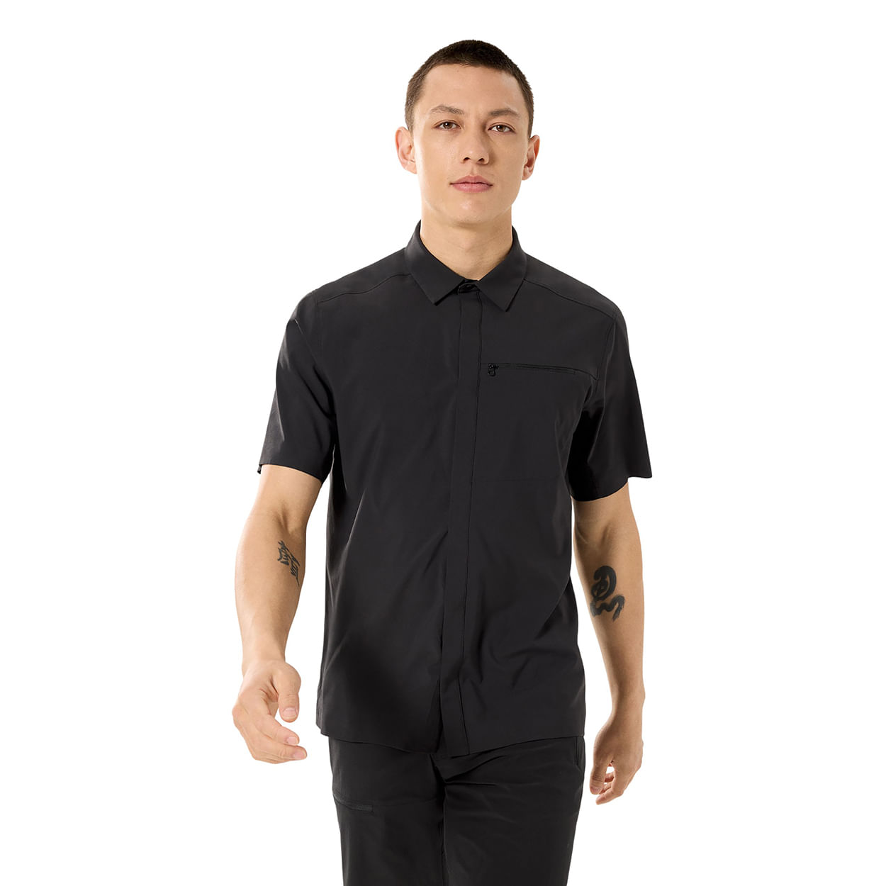 Arc'teryx Skyline Melange Short Sleeve Shirt - Men's - Als.com