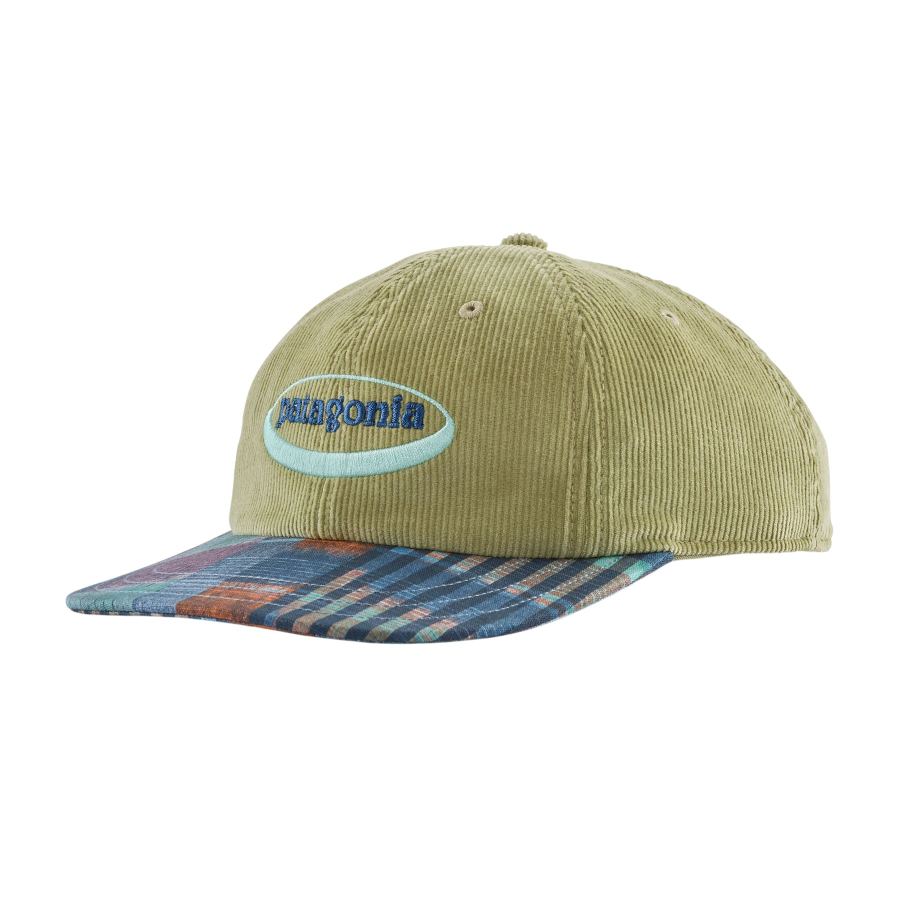 Patagonia-Corduroy-Cap-95-Oval-Logo---Gumtree-Green