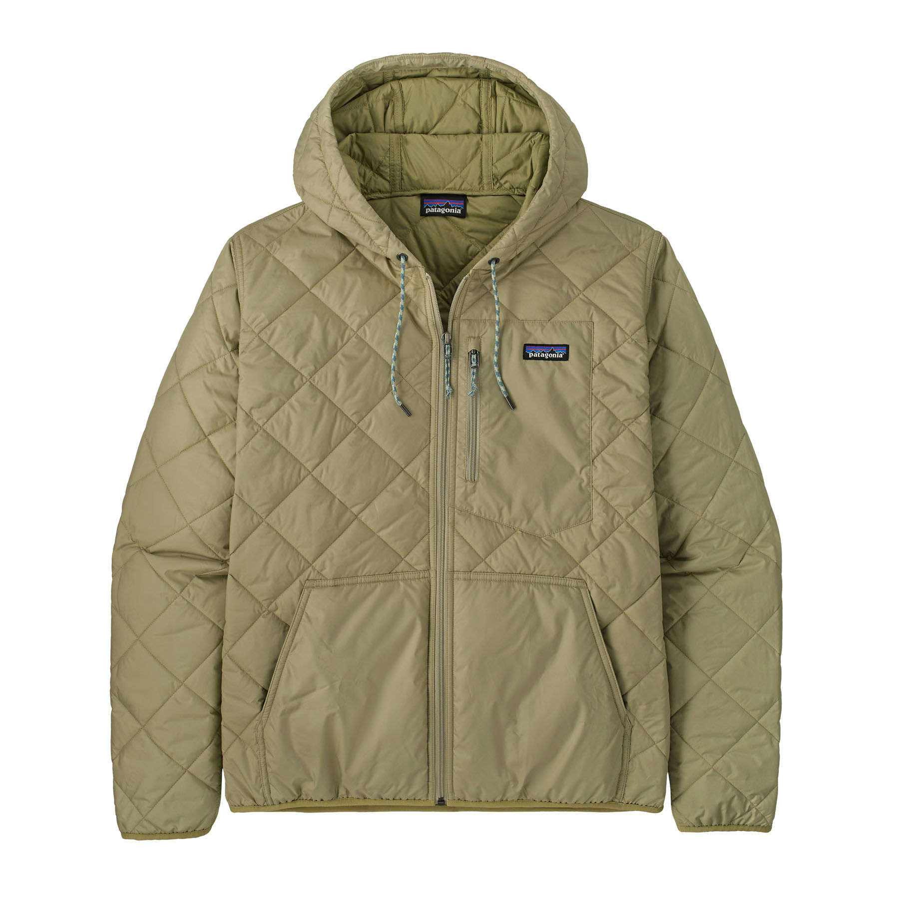 Patagonia-Diamond-Quilted-Bomber-Hoody---Men-s-Weathered-Stone