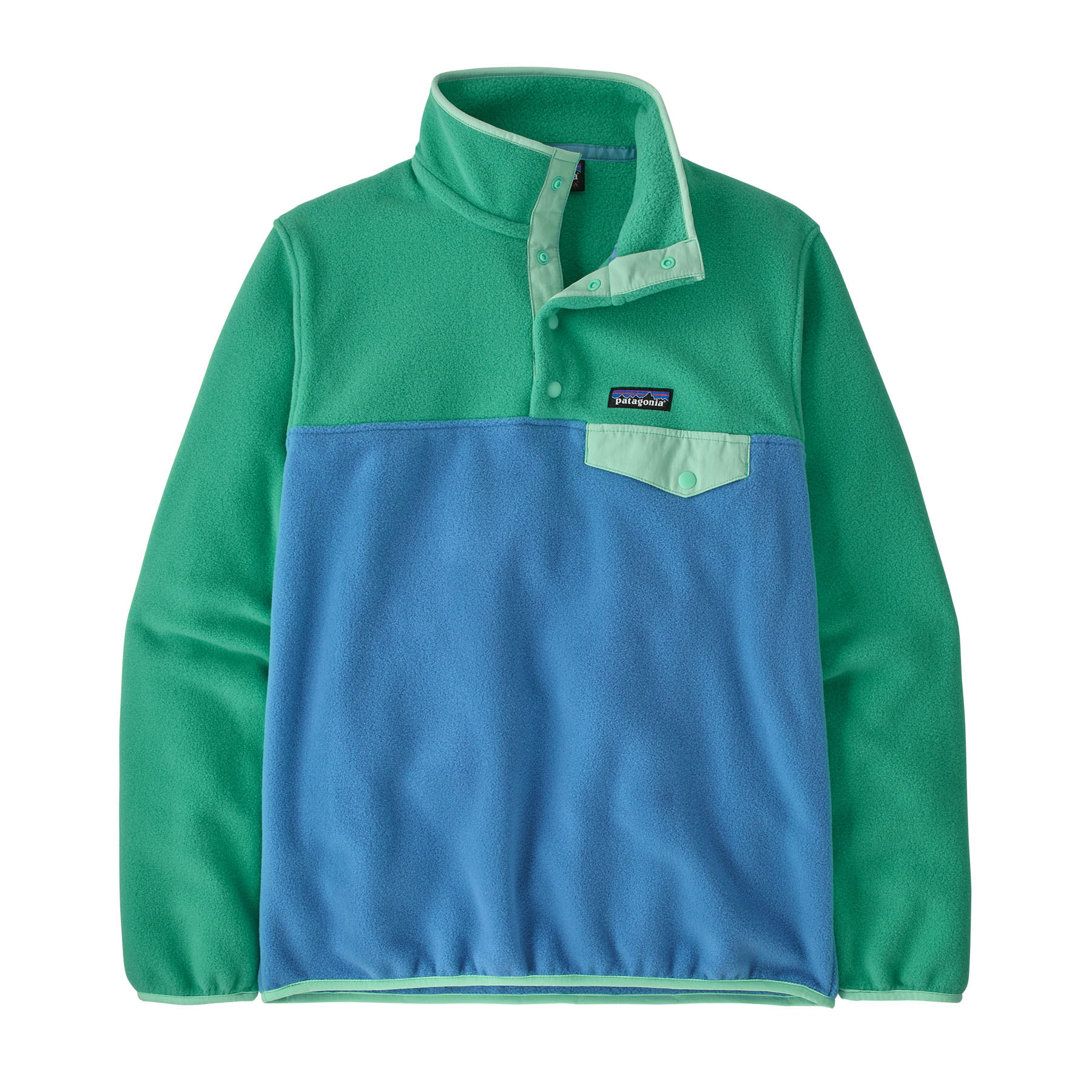 Patagonia-Lightweight-Synchilla-Snap-T-Fleece-Pullover---Women-s-Shore-Blue