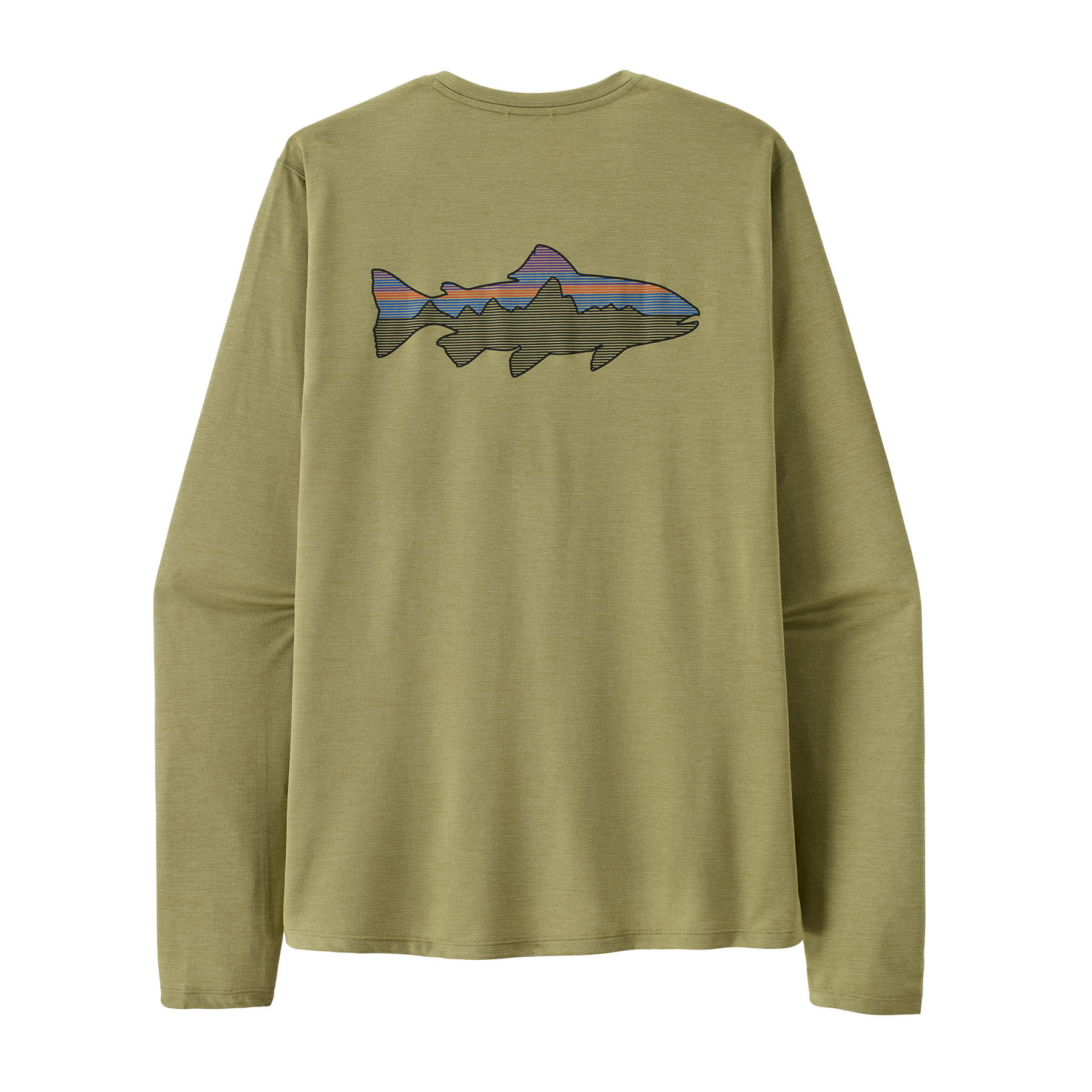 Patagonia Fitz Roy Trout Capilene Cool Sun Long-Sleeve Shirt
