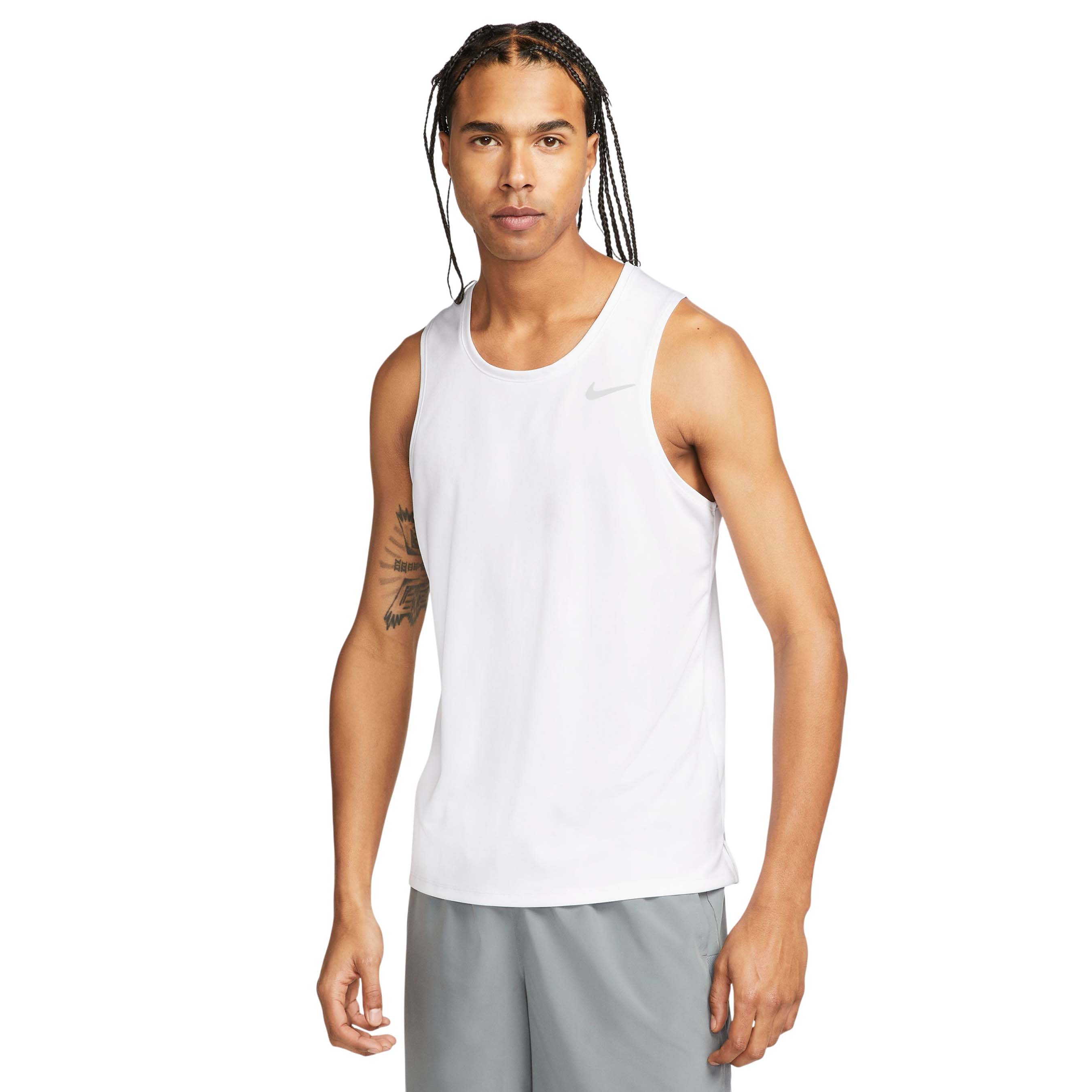 Nike-Miler-Dr-FIT-Running-Tank---Men-s-White---Reflective-Silver