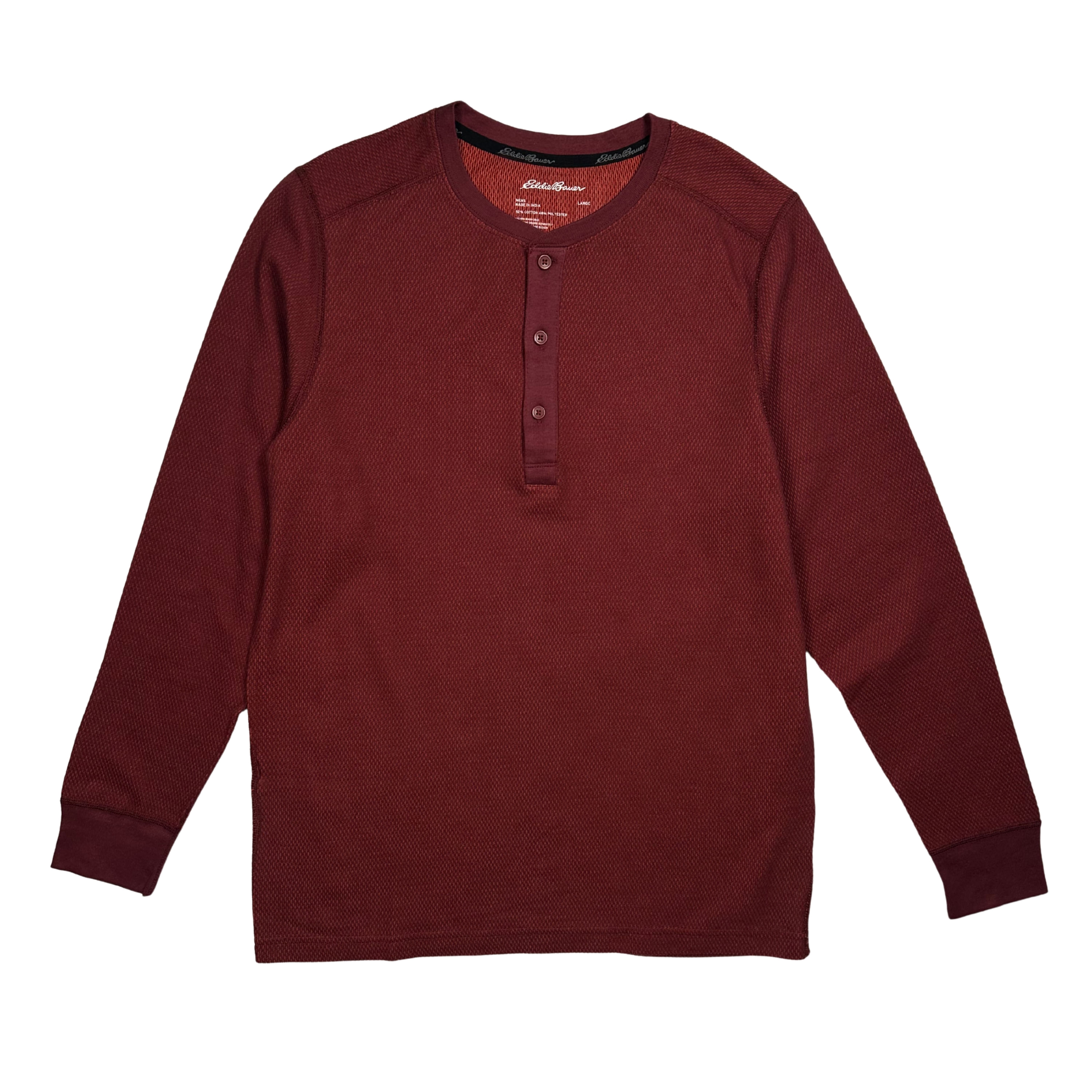 Eddie-Bauer-Midweight-Waffle-Henley---Men-s-Burgundy