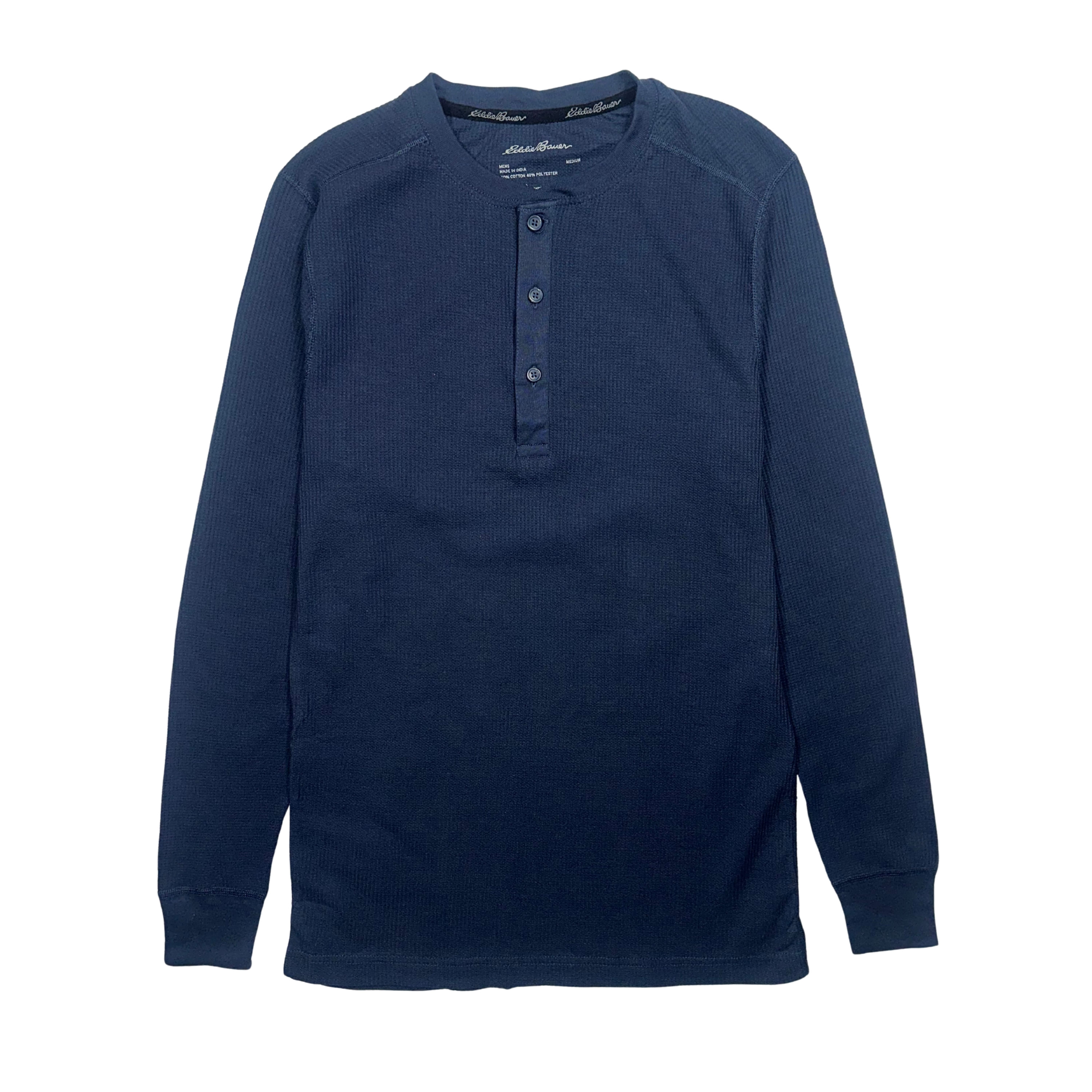 Eddie-Bauer-Midweight-Waffle-Henley---Men-s-Navy