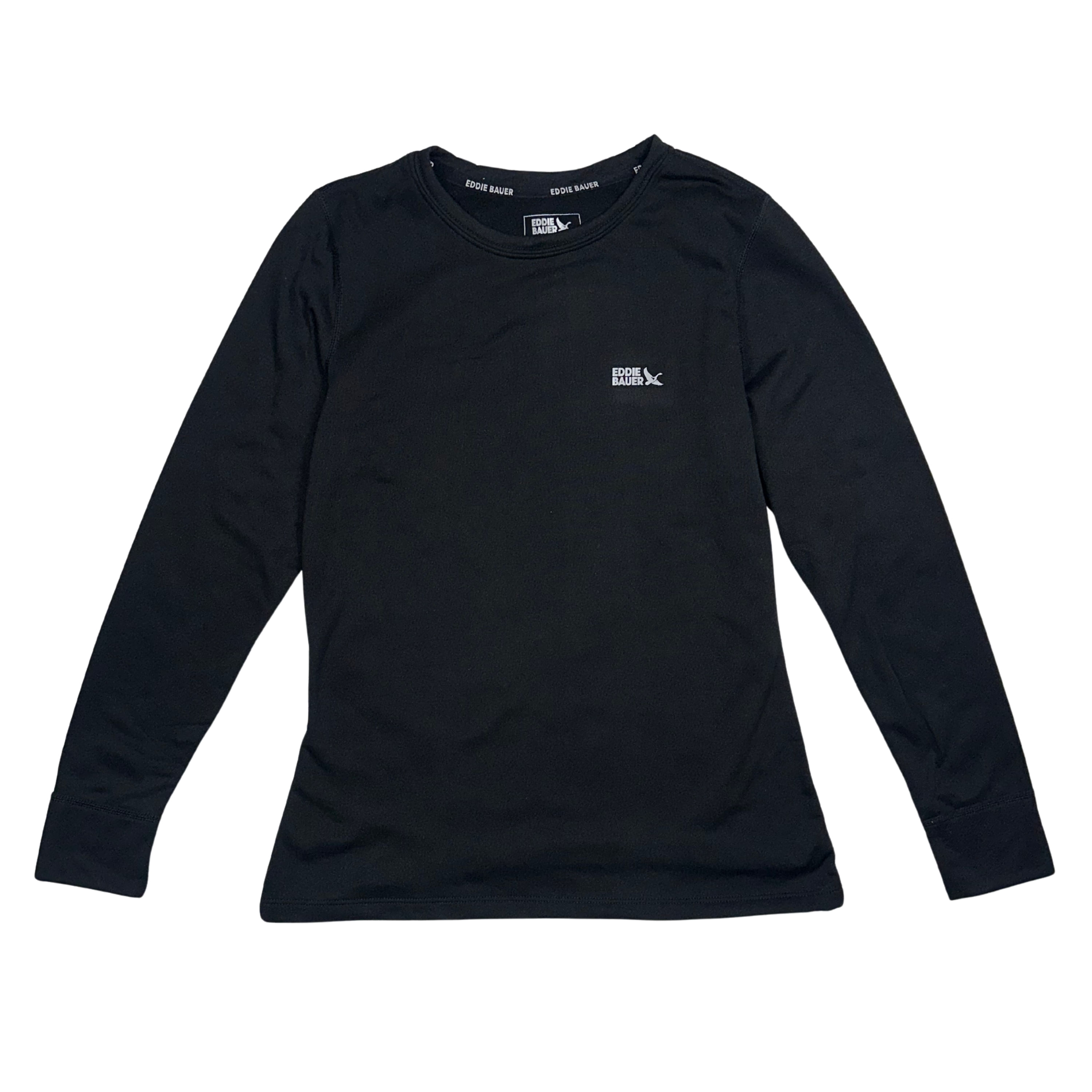Eddie-Bauer-Trek-Fleece-Crew-Top---Women-s-Black