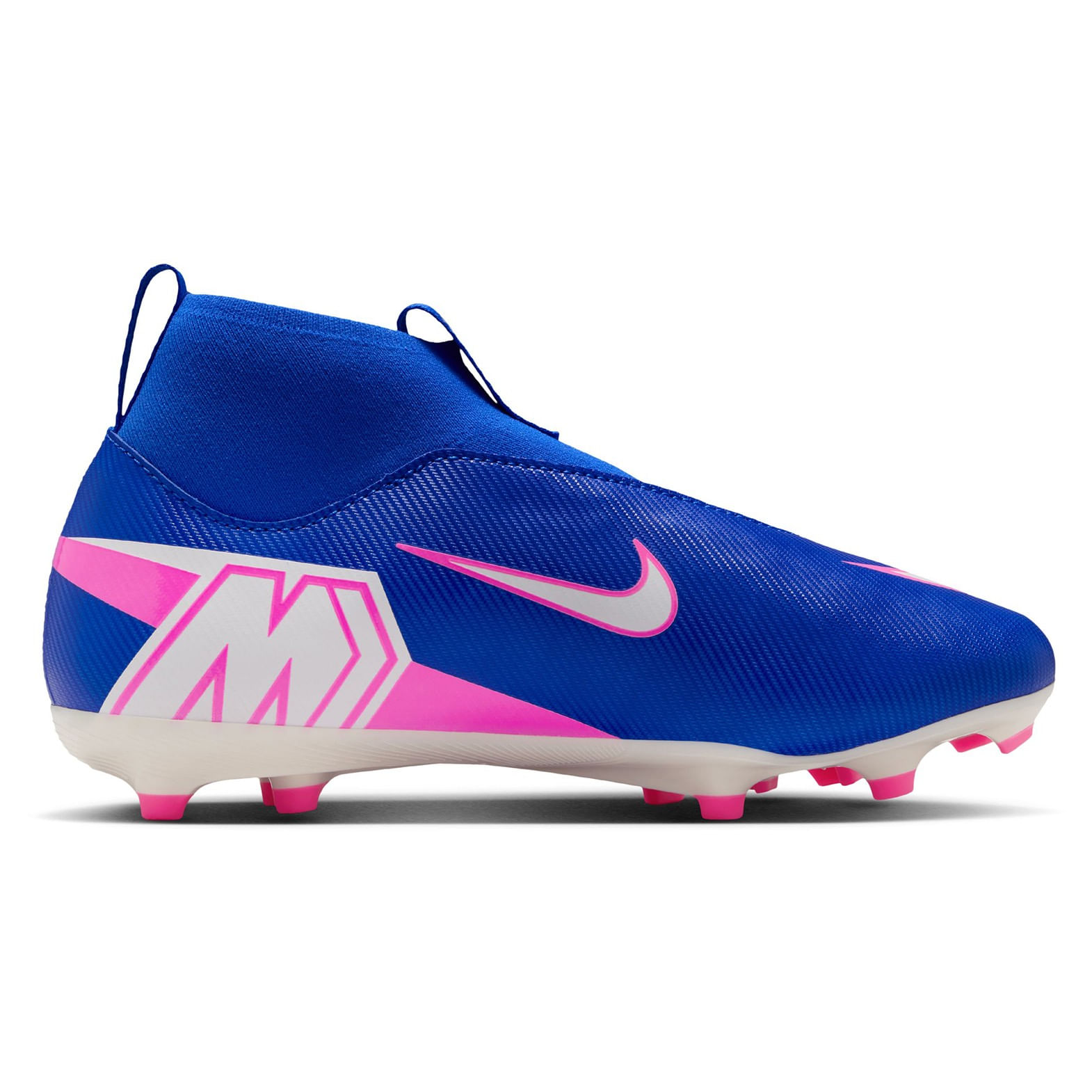 Nike Mercurial Superfly 10 Academy Multi-Ground Soccer Cleat - Kids' - Racer Blue, White 5.5Y – image 3 of 11
