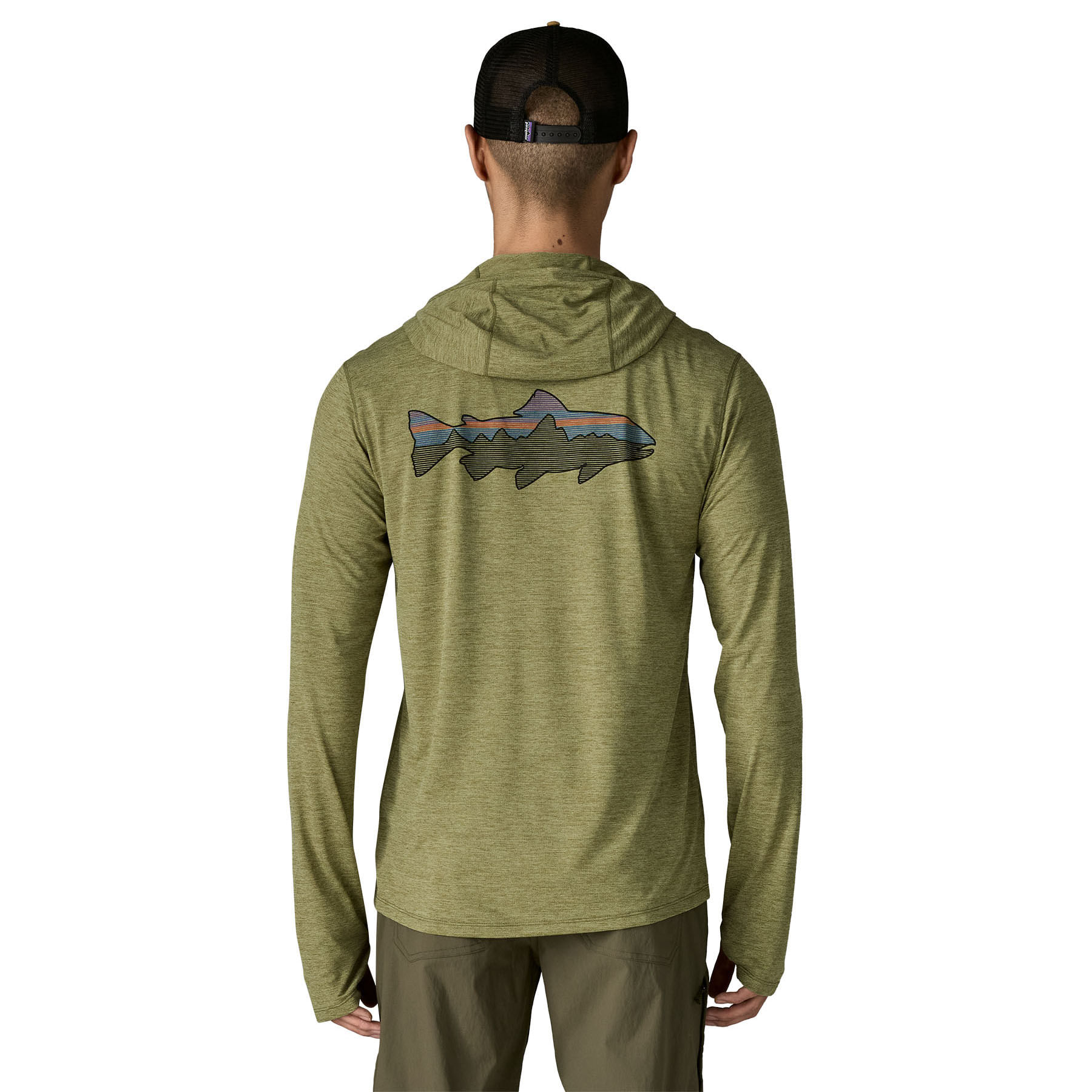 Patagonia-Fitz-Roy-Trout-Cap-Cool-Sun-Hoodie---Men-s-Caper-Green---Buckhorn-Green-X-Dye