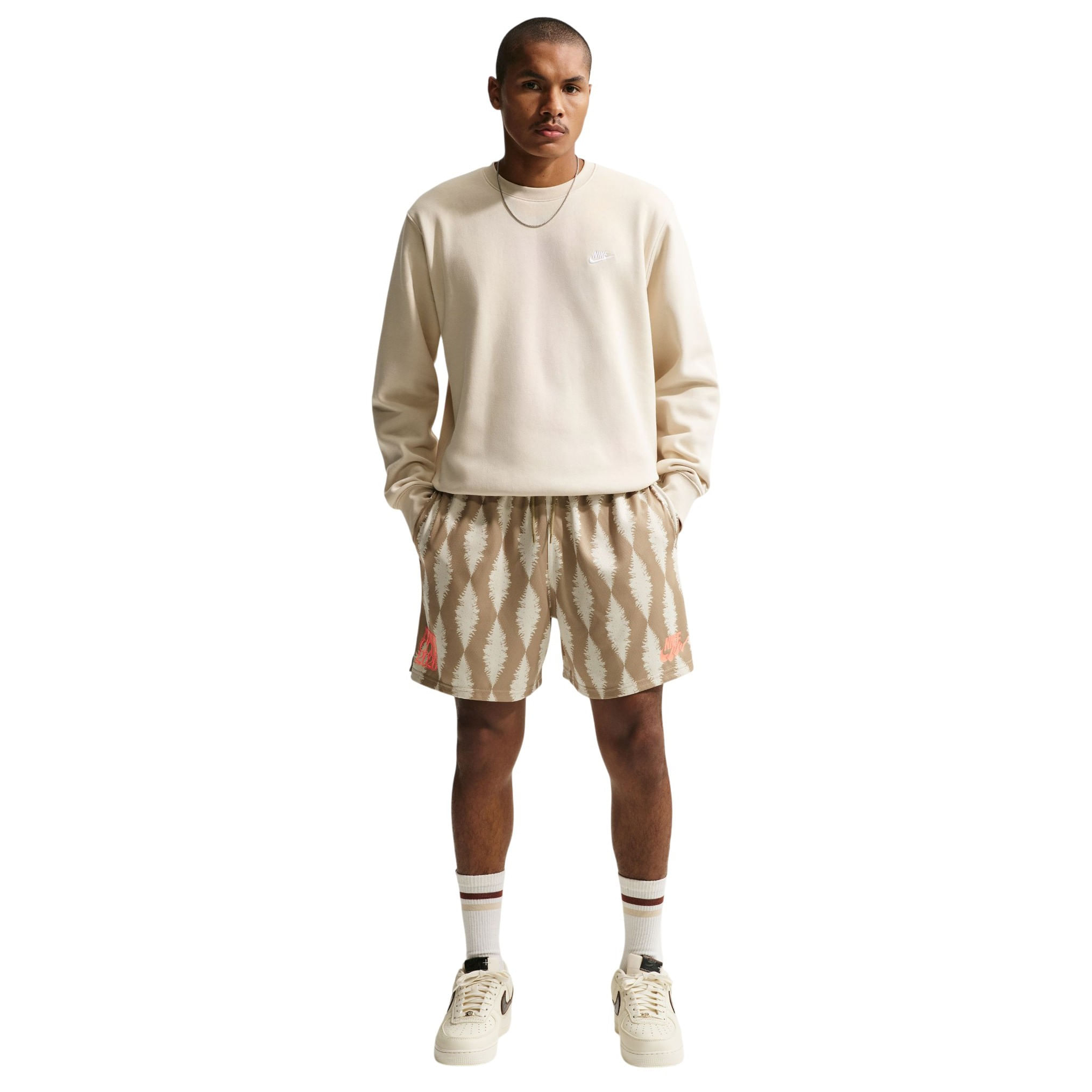 Nike-Club-Fleece-Crew---Men-s--Light-Khaki---White