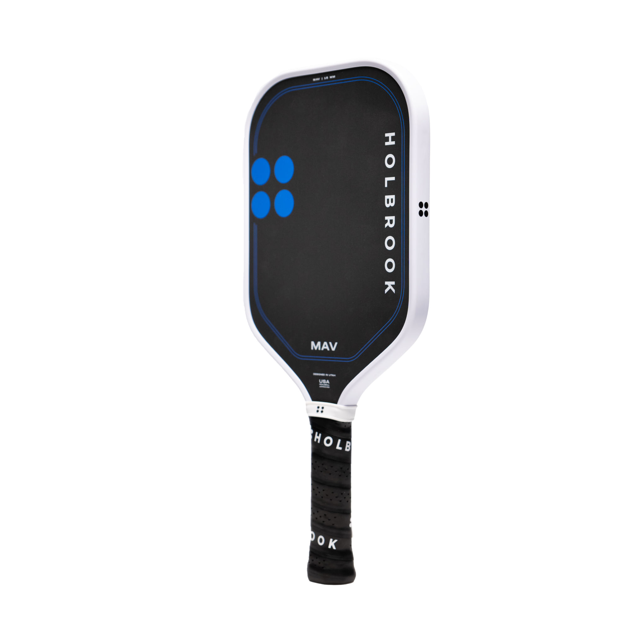 Holbrook-Pickleball-Mav-16mm-Paddle-Black---Blue