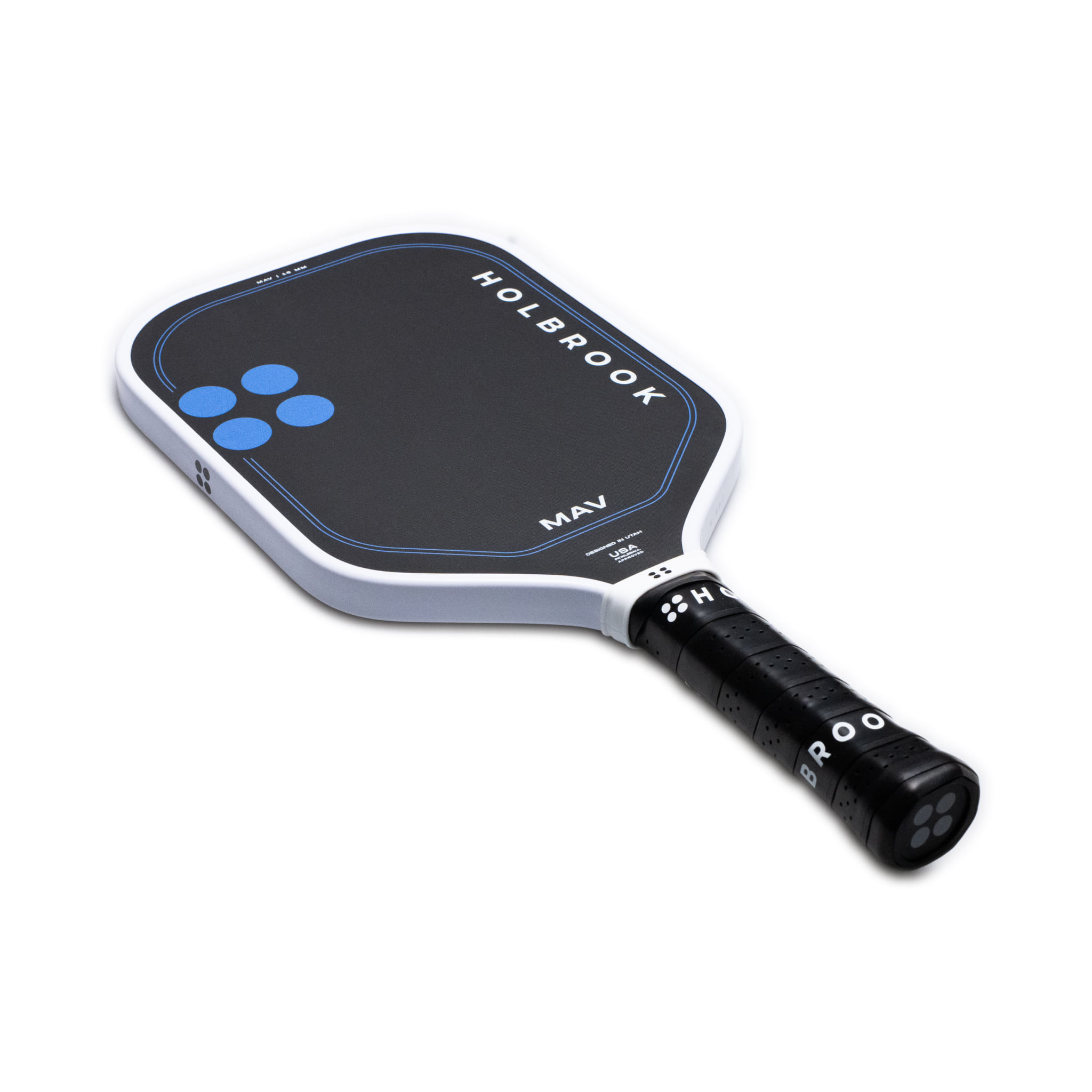 Holbrook-Pickleball-Mav-16mm-Paddle-Black---Blue