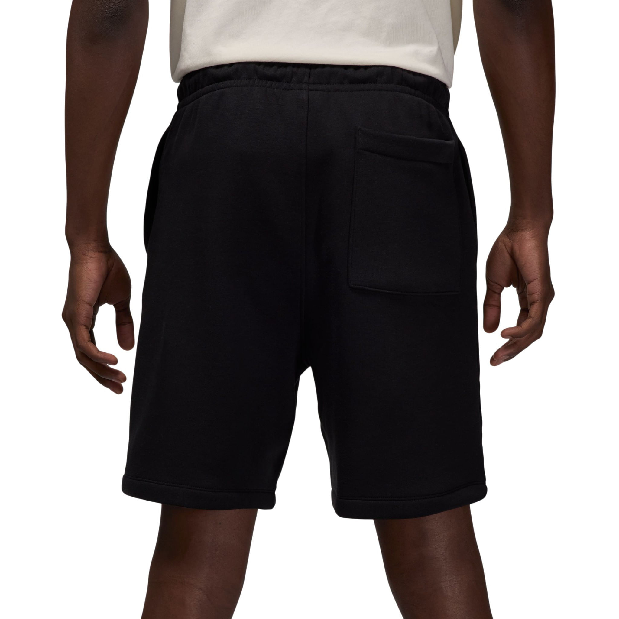Jordan Brooklyn Fleece Short - Men's - Black/White M Regular