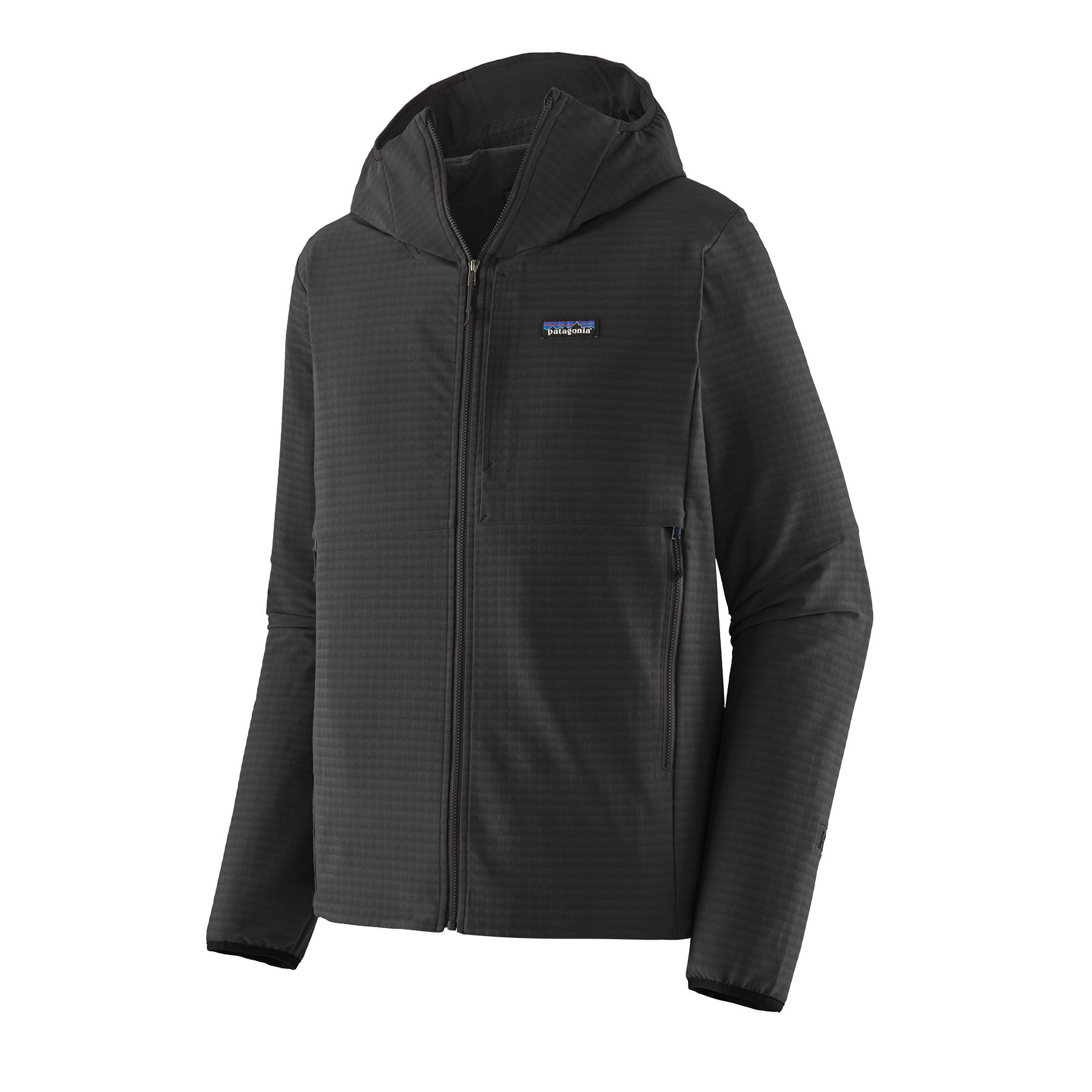 Patagonia-R1-TechFace-Fleece-Hoodie---Men-s-Black