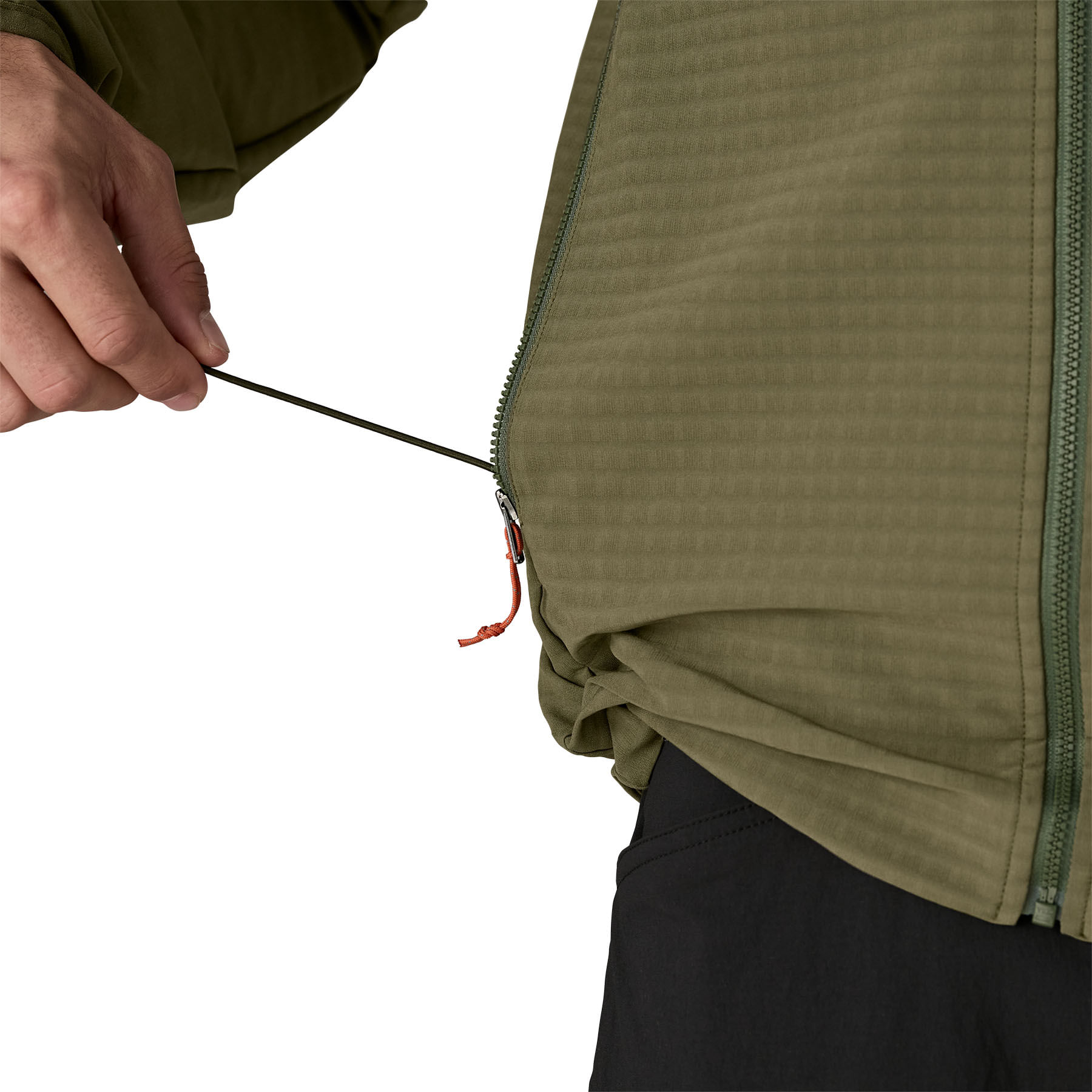 Patagonia-R1-TechFace-Fleece-Hoodie---Men-s-Basin-Green