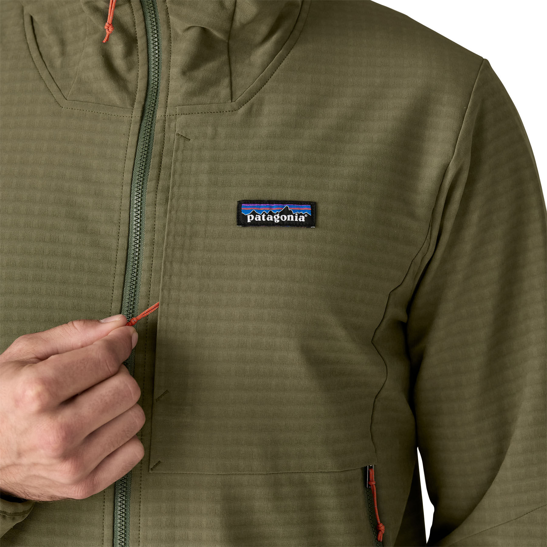 Patagonia-R1-TechFace-Fleece-Hoodie---Men-s-Basin-Green
