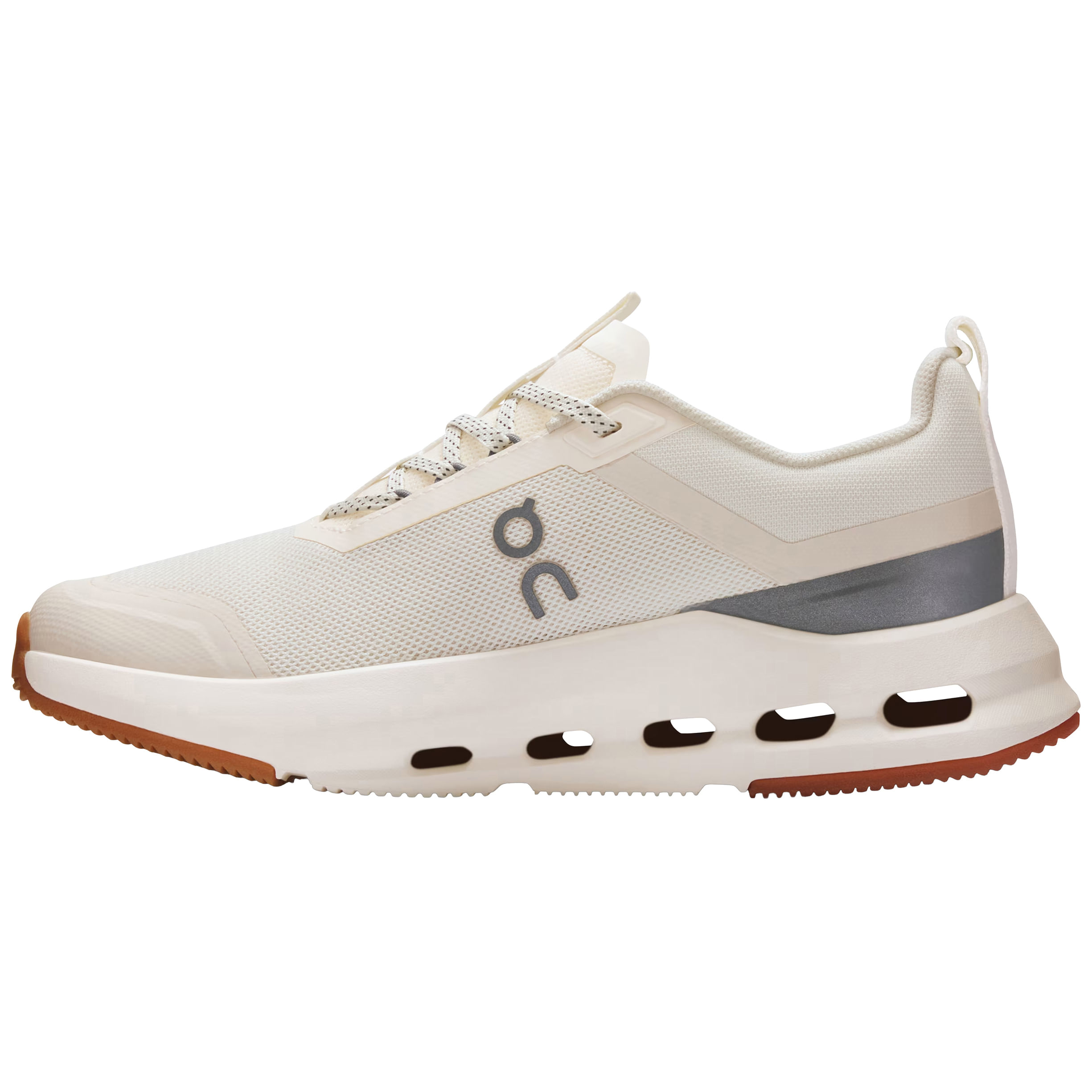 On Cloudnova Shoe - Kids' - Ivory / Apollo 3.5Y