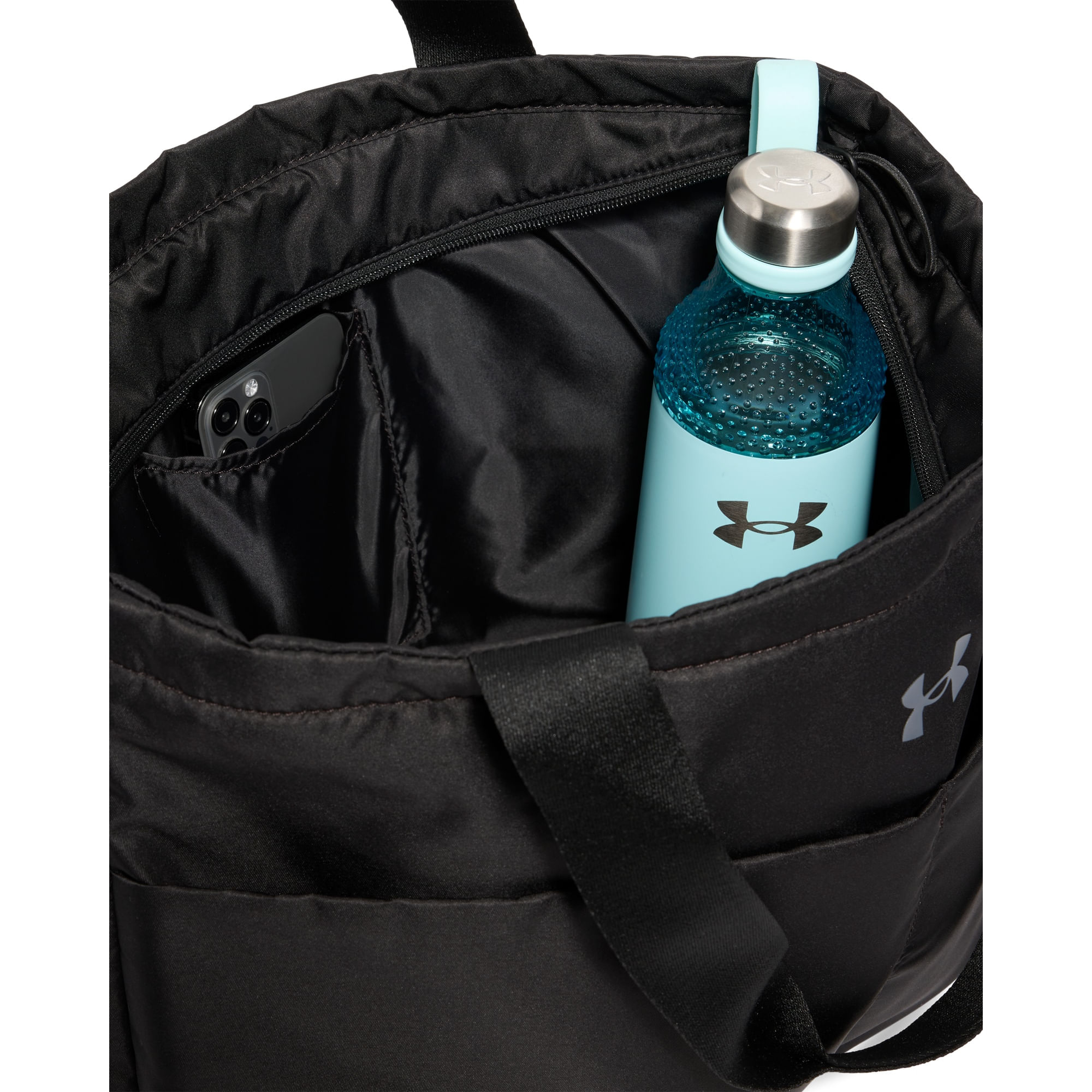 Under Armour Studio Lite Tote - Black, Castlerock One Size – image 3 of 6