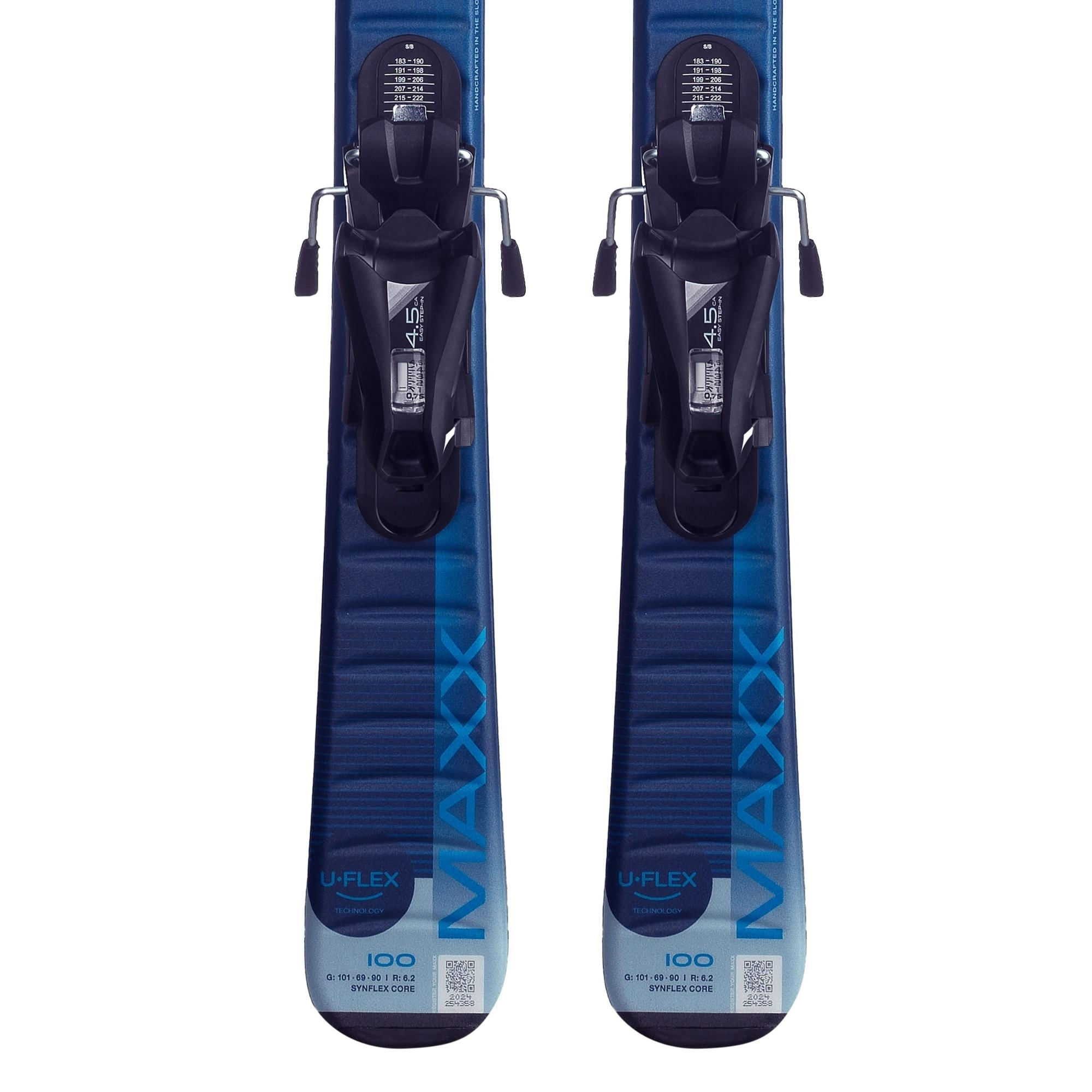 Elan-Maxx-Blue-Skis-w-Junior-Shift-EL-4.5-GW-Bindings---2026-Blue