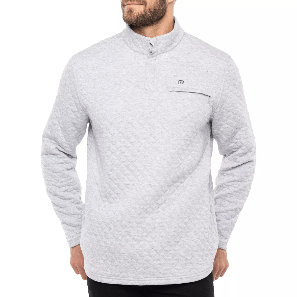 TravisMathew-Transatlantic-1-4-Zip-Golf-Pullover---Men-s-Heather-Light-Grey