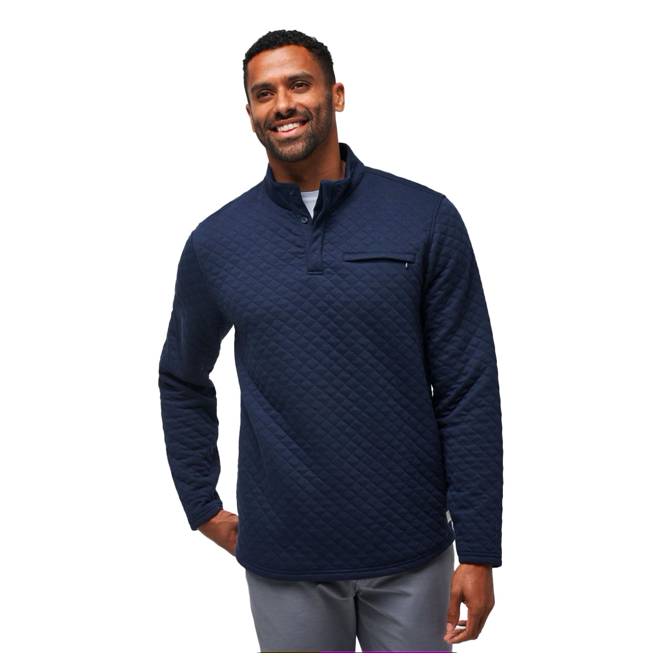 TravisMathew Transatlantic 1/4 Zip Golf Pullover - Men's - Als.com