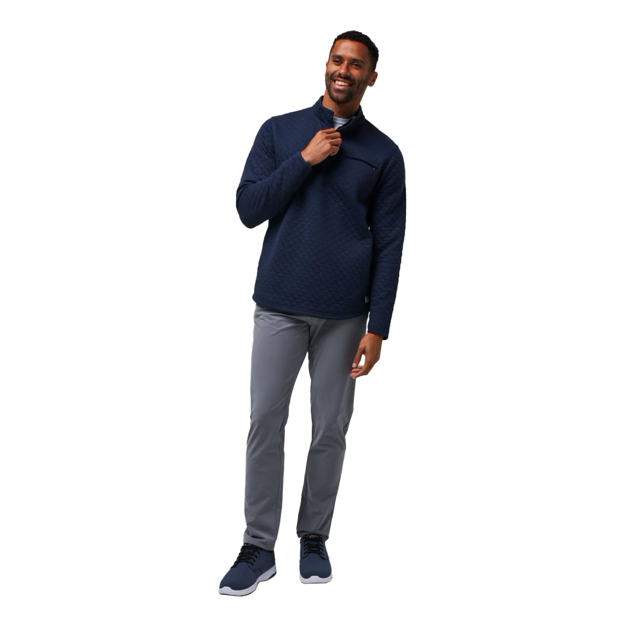 TravisMathew Transatlantic 1/4 Zip Golf Pullover - Men's - Als.com