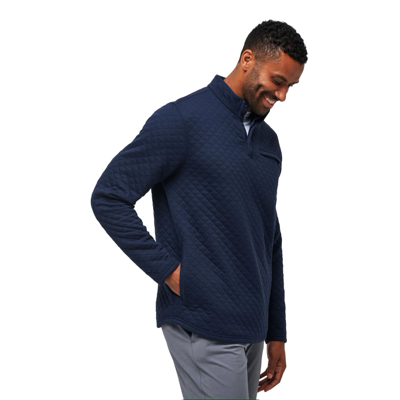 TravisMathew Transatlantic 1/4 Zip Golf Pullover - Men's - Als.com