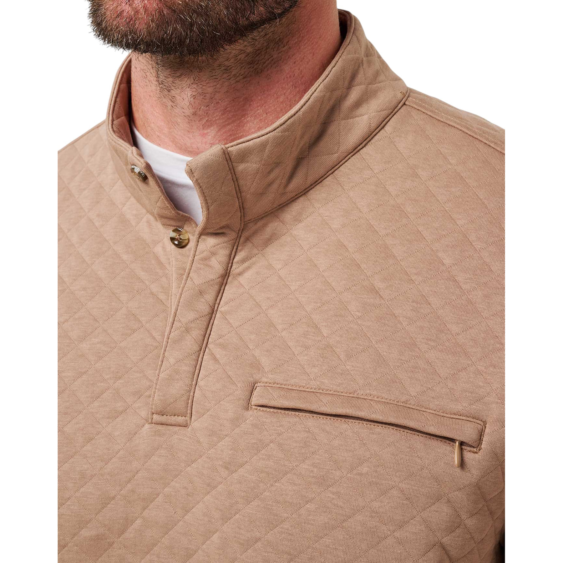 TravisMathew Transatlantic 1/4 Zip Golf Pullover - Men's - Als.com