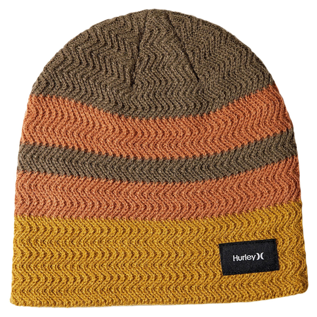 Hurley-Block-Party-Beanie-Khaki