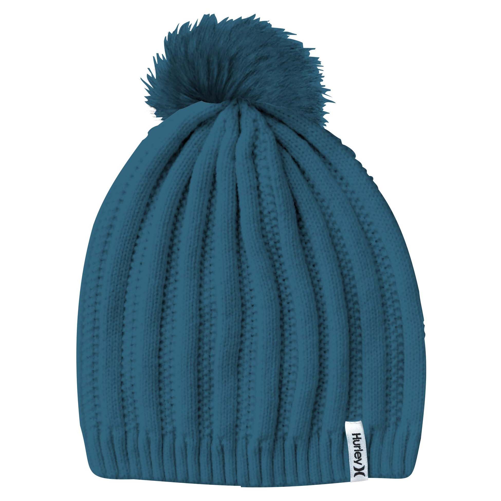 Hurley-Helena-Pom-Beanie---Women-s-Blue-Beyond