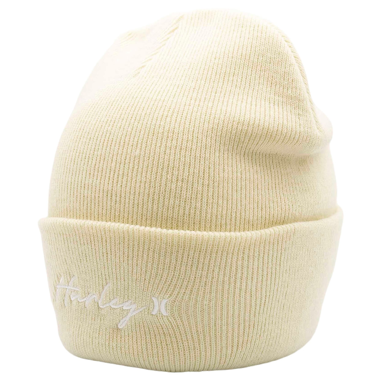 Hurley-Script-Cuff-2.0-Beanie---Women-s-Oatmeal