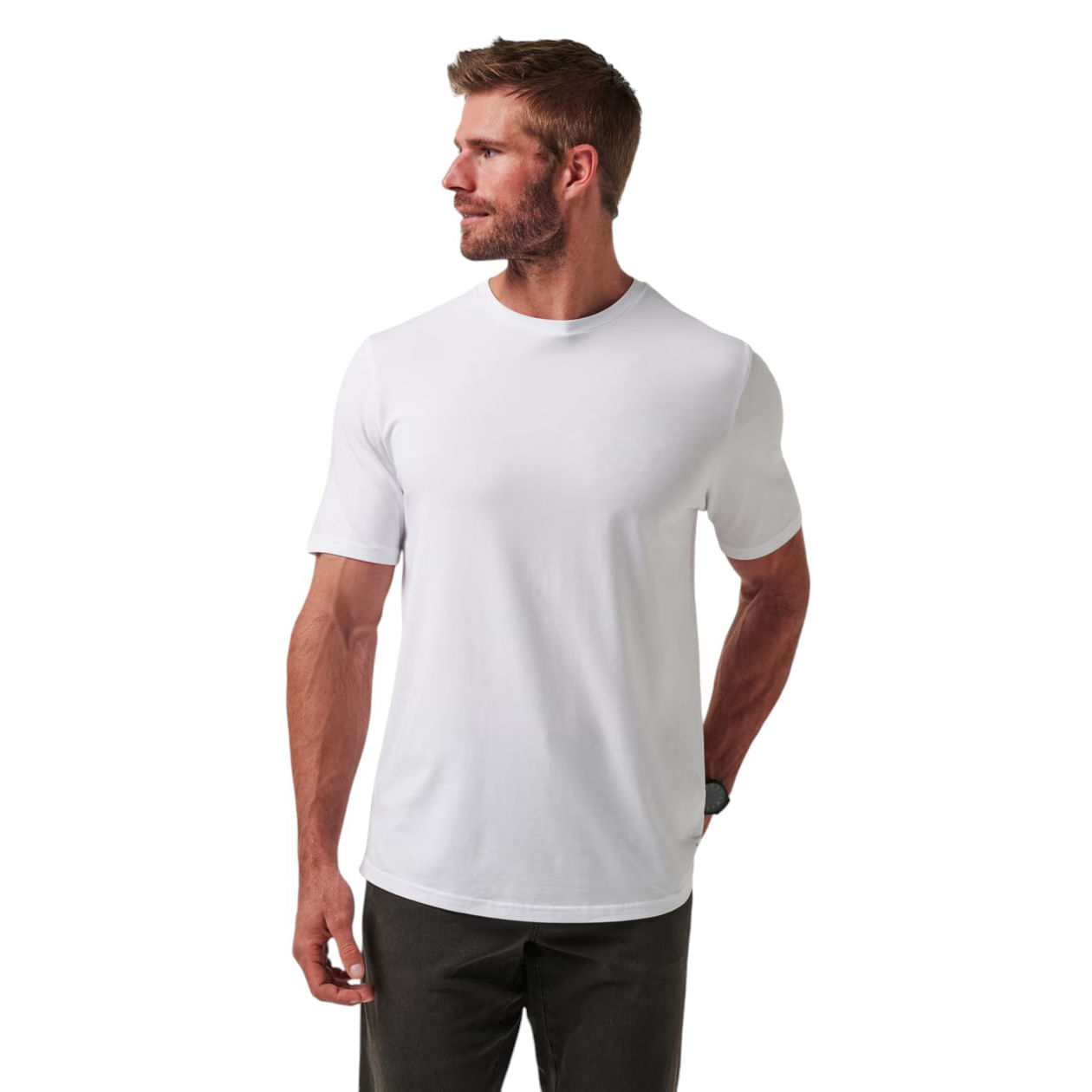 TravisMathew-Cloud-Crew-T-Shirt---Men-s-White