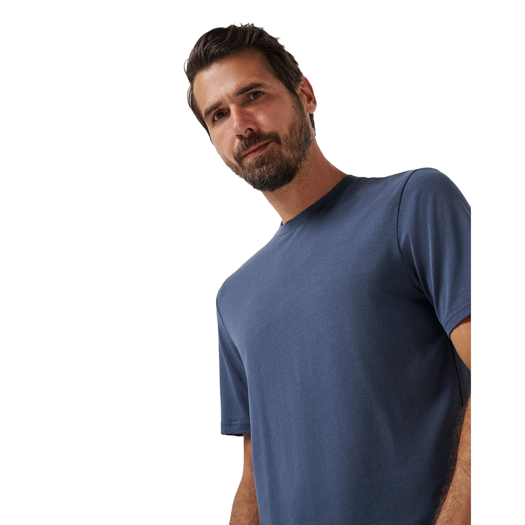 TravisMathew-Cloud-Crew-T-Shirt---Men-s-Blue-Nights