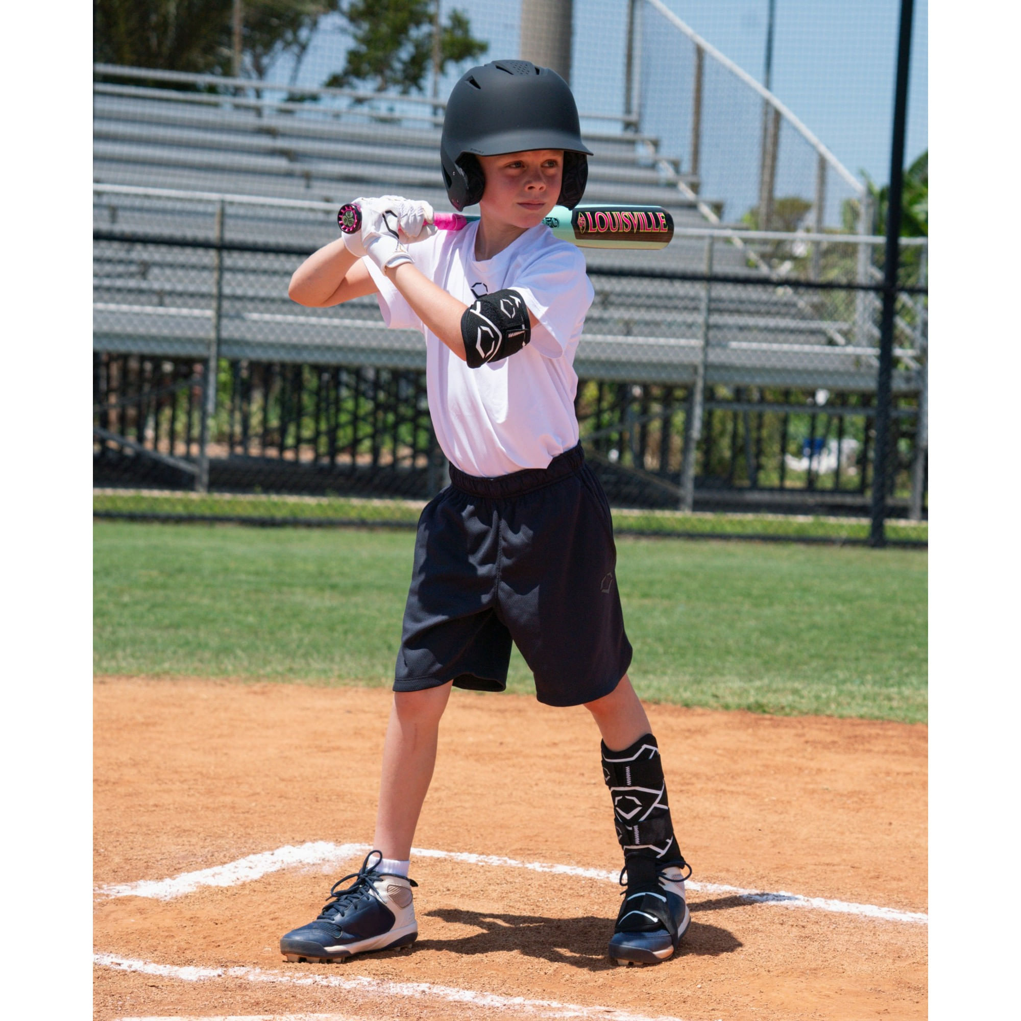 EvoShield-Pro-SRZ-2-Elbow-Guard---Kids--Black