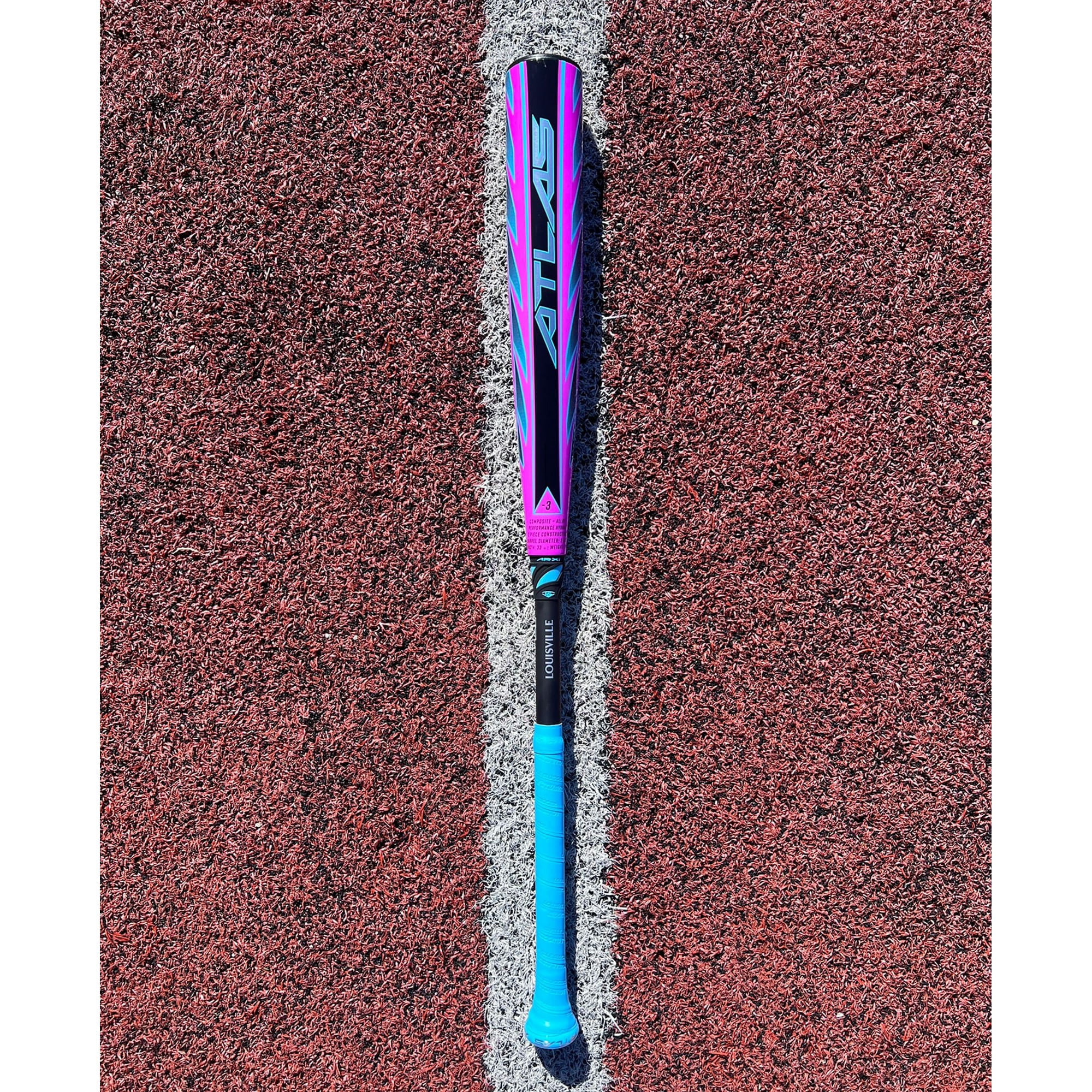 Louisville Slugger Atlas Hybrid Pink BBCOR (-3) Baseball Bat