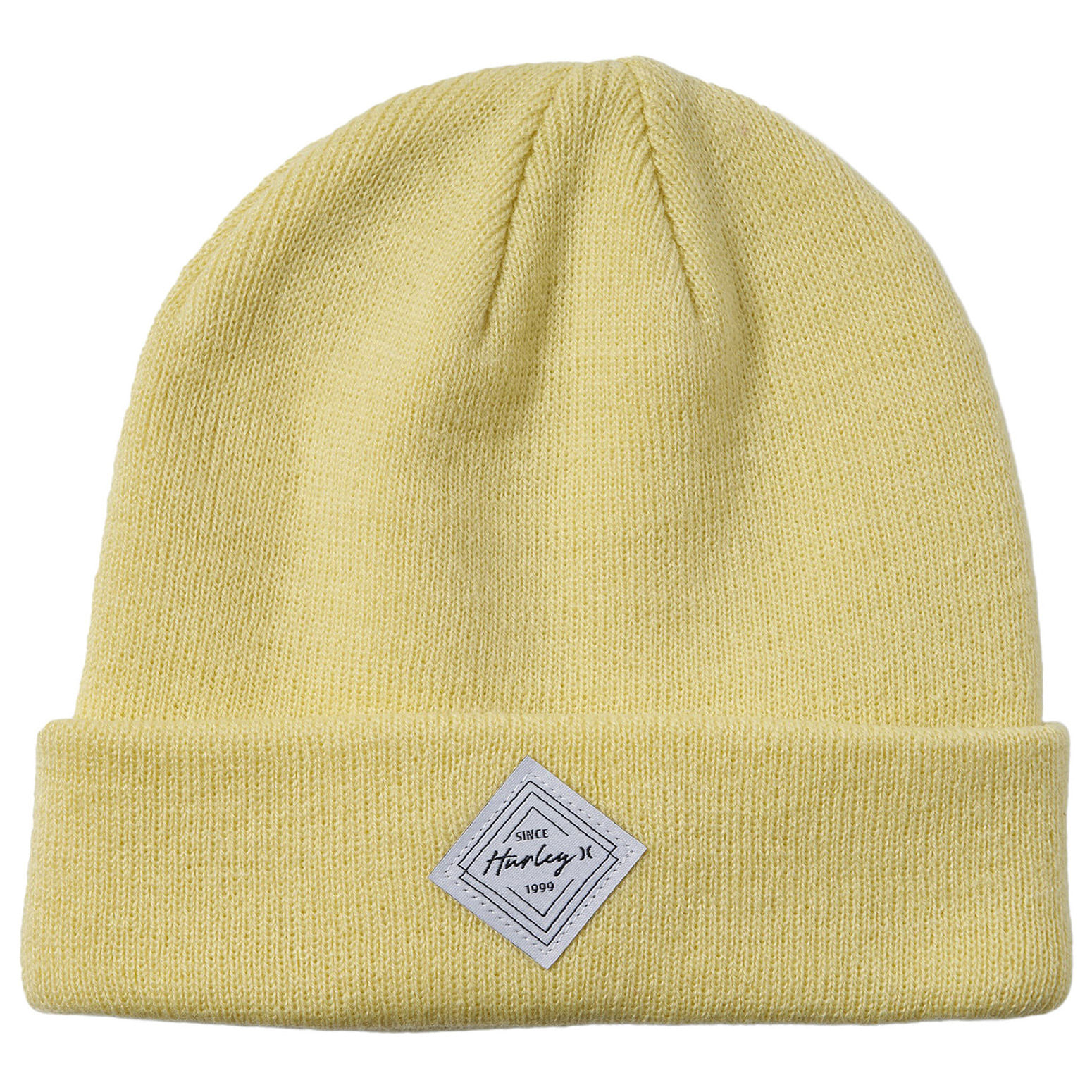 Hurley-Diamond-Cuff-Beanie---Women-s-Yellow